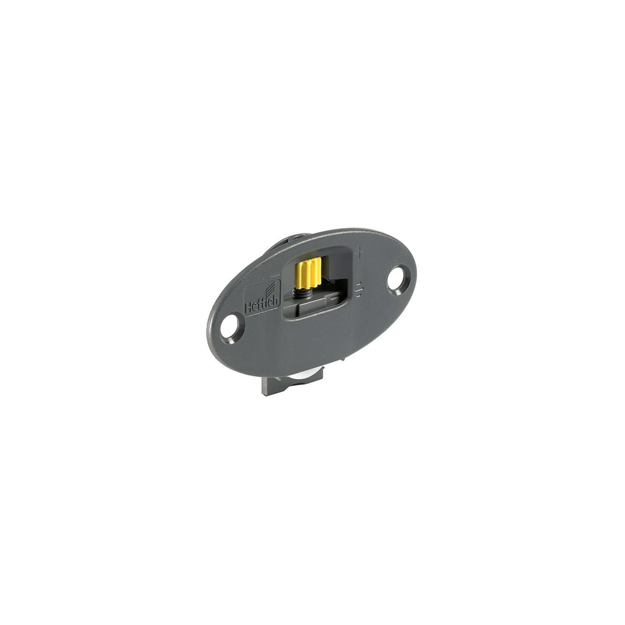 Hettich Laufschienenprofil Hettich Laufteil werkzeuglos +/-1,5mm,15kg SlideLine 55 Plus,9115219 g