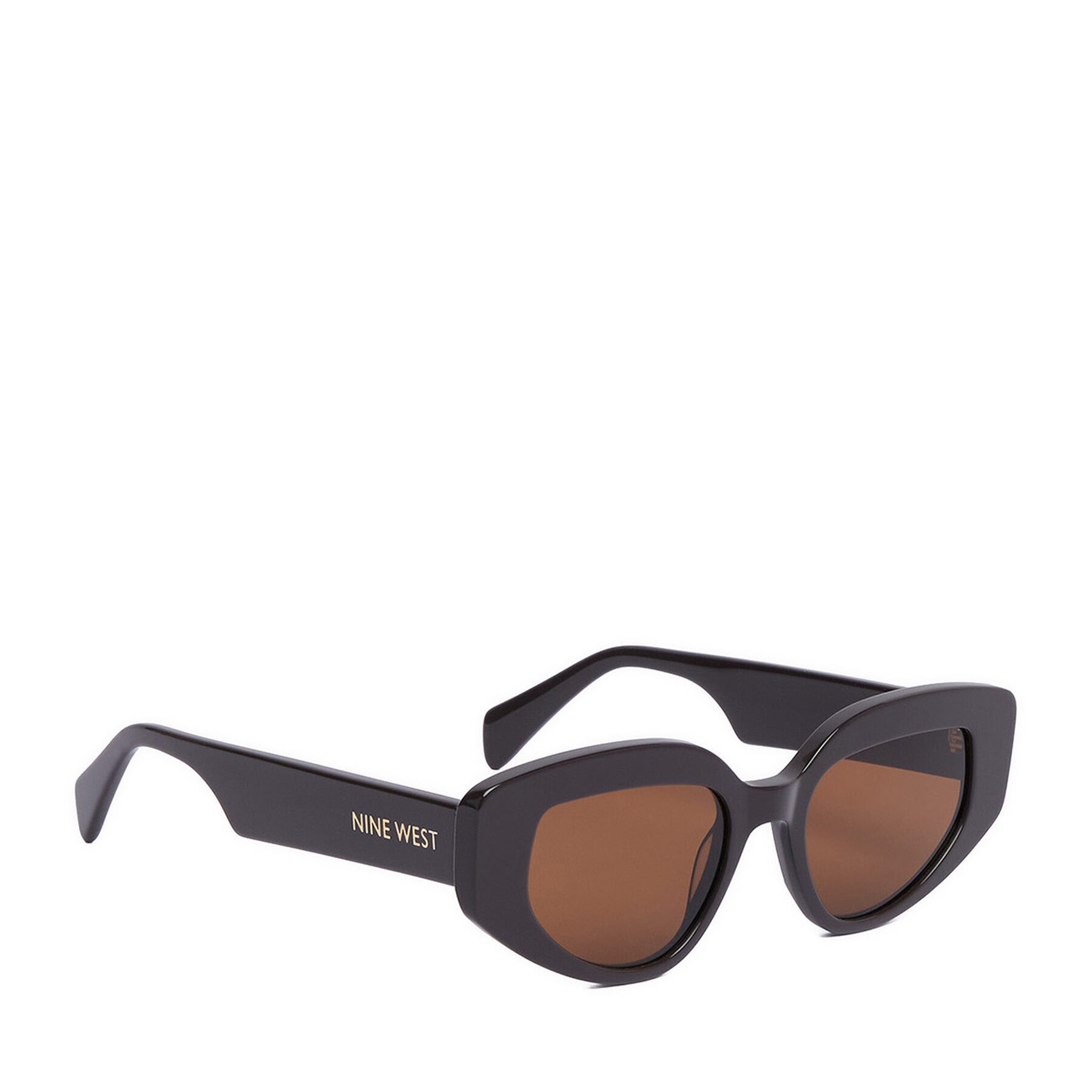 Nine West Sonnenbrille Braune Damen-Sonnenbrille von Nine West