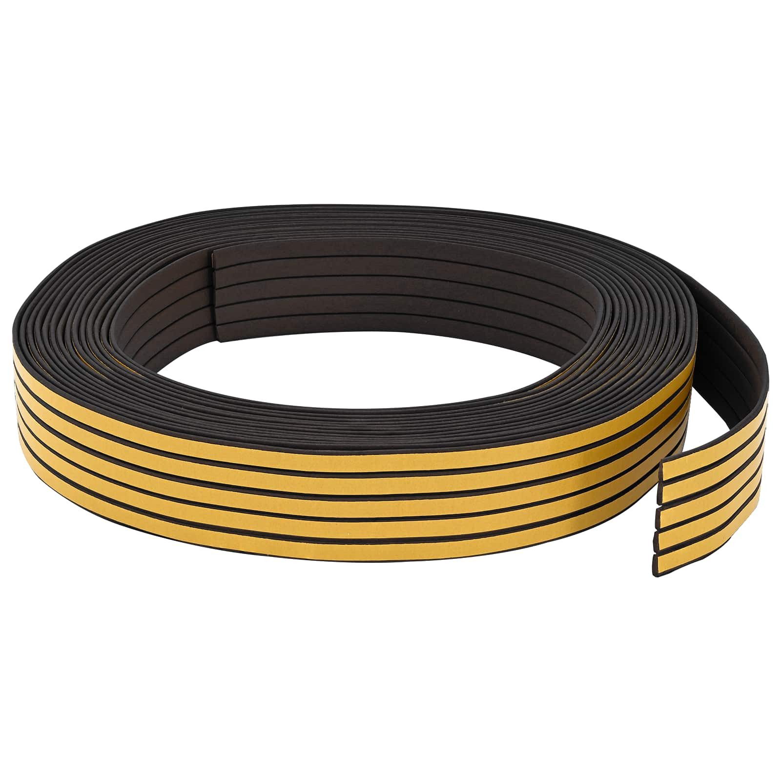 vidaXL Markise Selbstklebende Fensterdichtung Schwarz 8 x 2 mm 50 m (1-St)