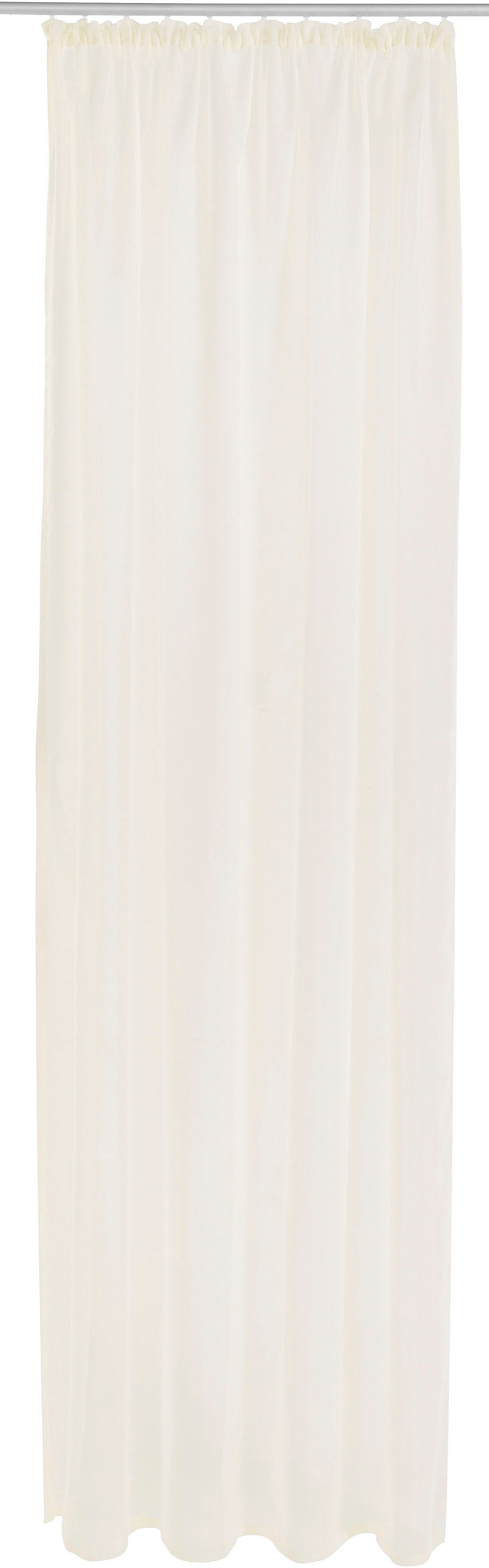 my home Gardine XANA mit Ösen, Kräuselband oder Schlaufen (2 St), Kräuselba günstig online kaufen