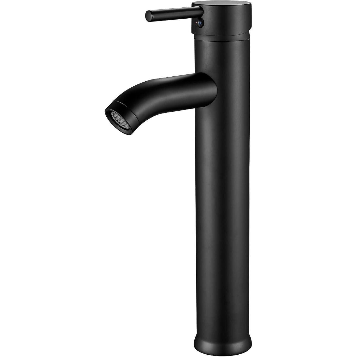 LuxusKollektion Waschtischarmatur Wasserhahn Schwarz Waschtischarmatur Einhandmischer Messing