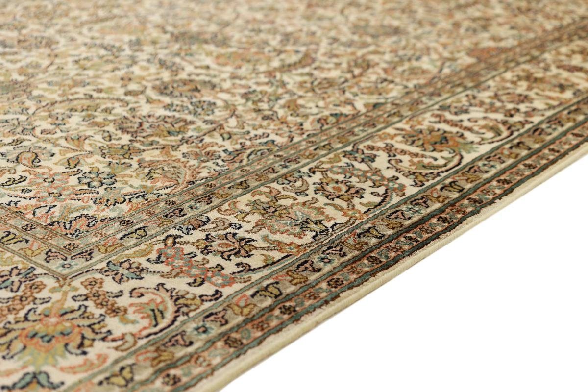 rechteckig, 125x181 Nain Höhe: Kaschmir Trading, Seidenteppich Seide Handgeknüpfter Orientteppich, 4 mm