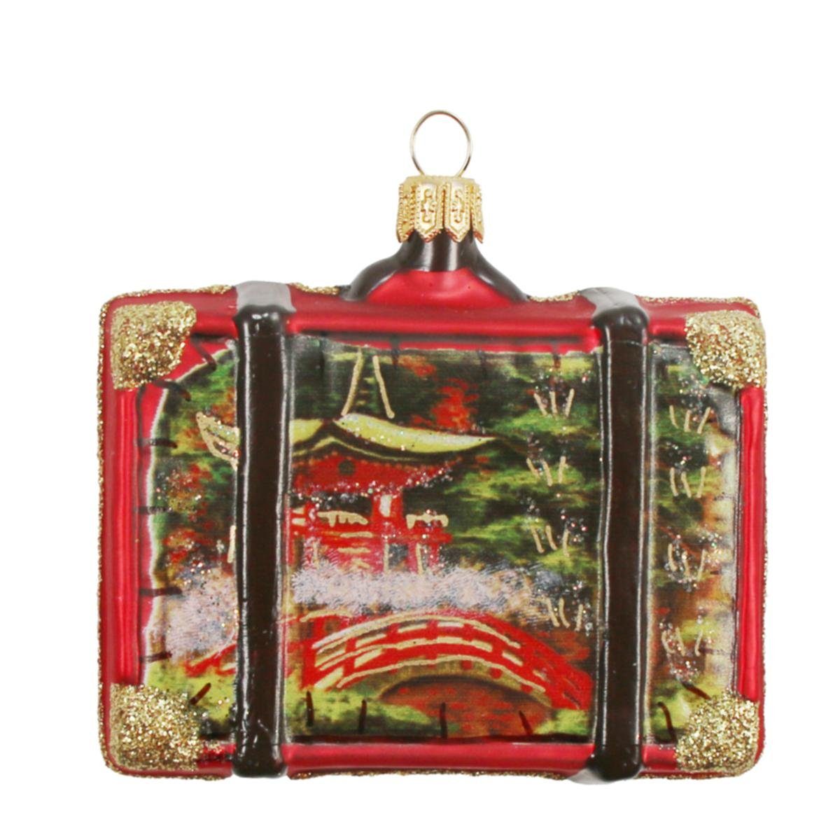 440s Christbaumschmuck 440s Christbaum-Hänger Japan Koffer (1-tlg)