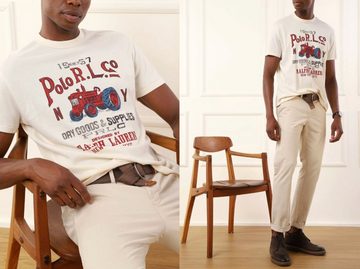 Ralph Lauren T-Shirt POLO RALPH LAUREN Retro Printed Jersey T-Shirt Shirt Classic Fit Tee T