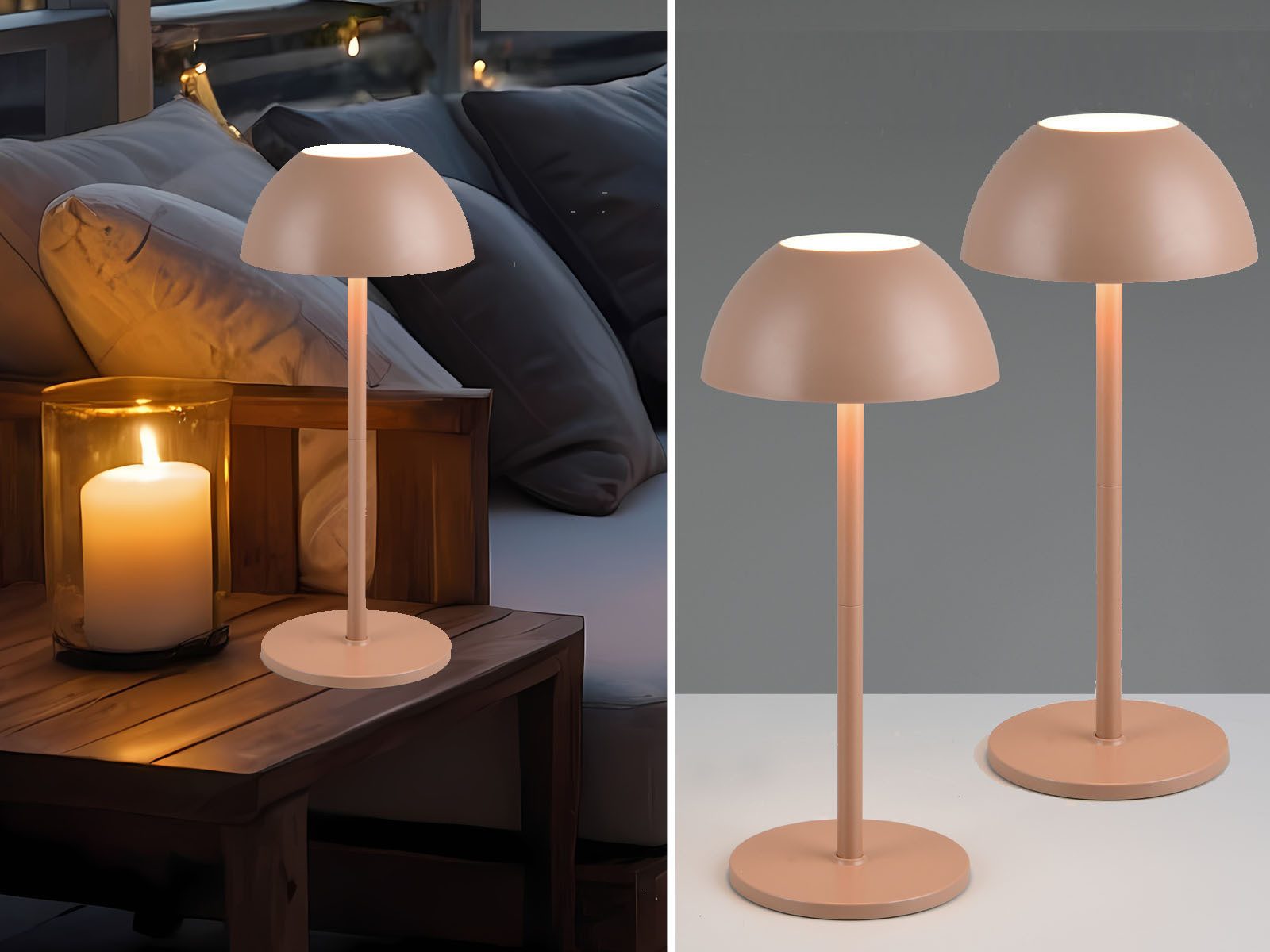 Reality Leuchten LED Außen-Tischleuchte, dimmbar, LED günstig online kaufen