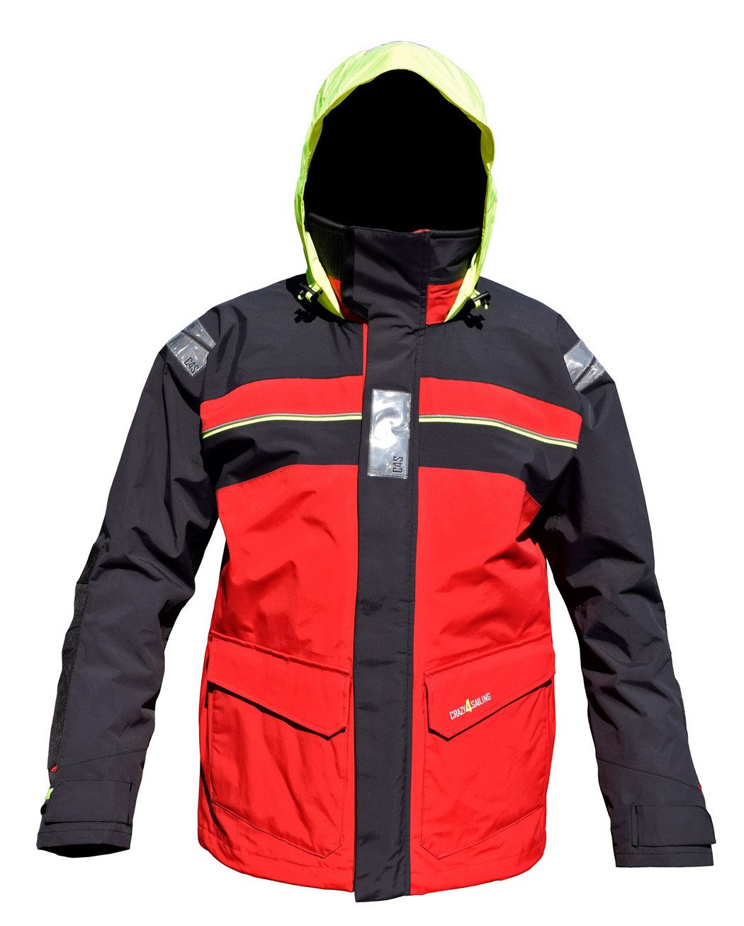 crazy4sailing Regenjacke Herren Bergen Offshore Segeljacke
