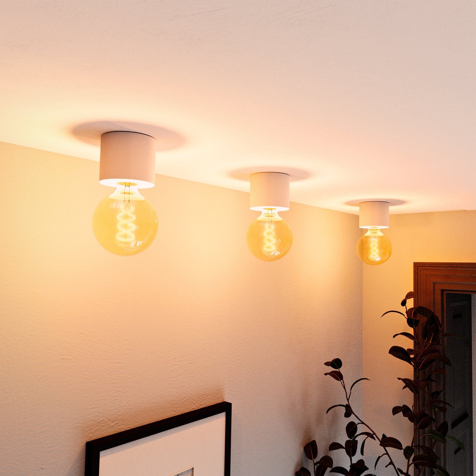 SSC-LUXon LED Aufbaustrahler NAMBI Aufbau Deckenleuchte günstig online kaufen