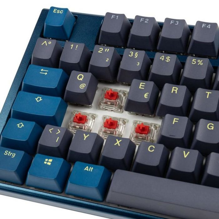 Ducky One 3 Daybreak TKL Gaming Tastatur RGB LED MX-Red Gaming-Tastatur AL9106