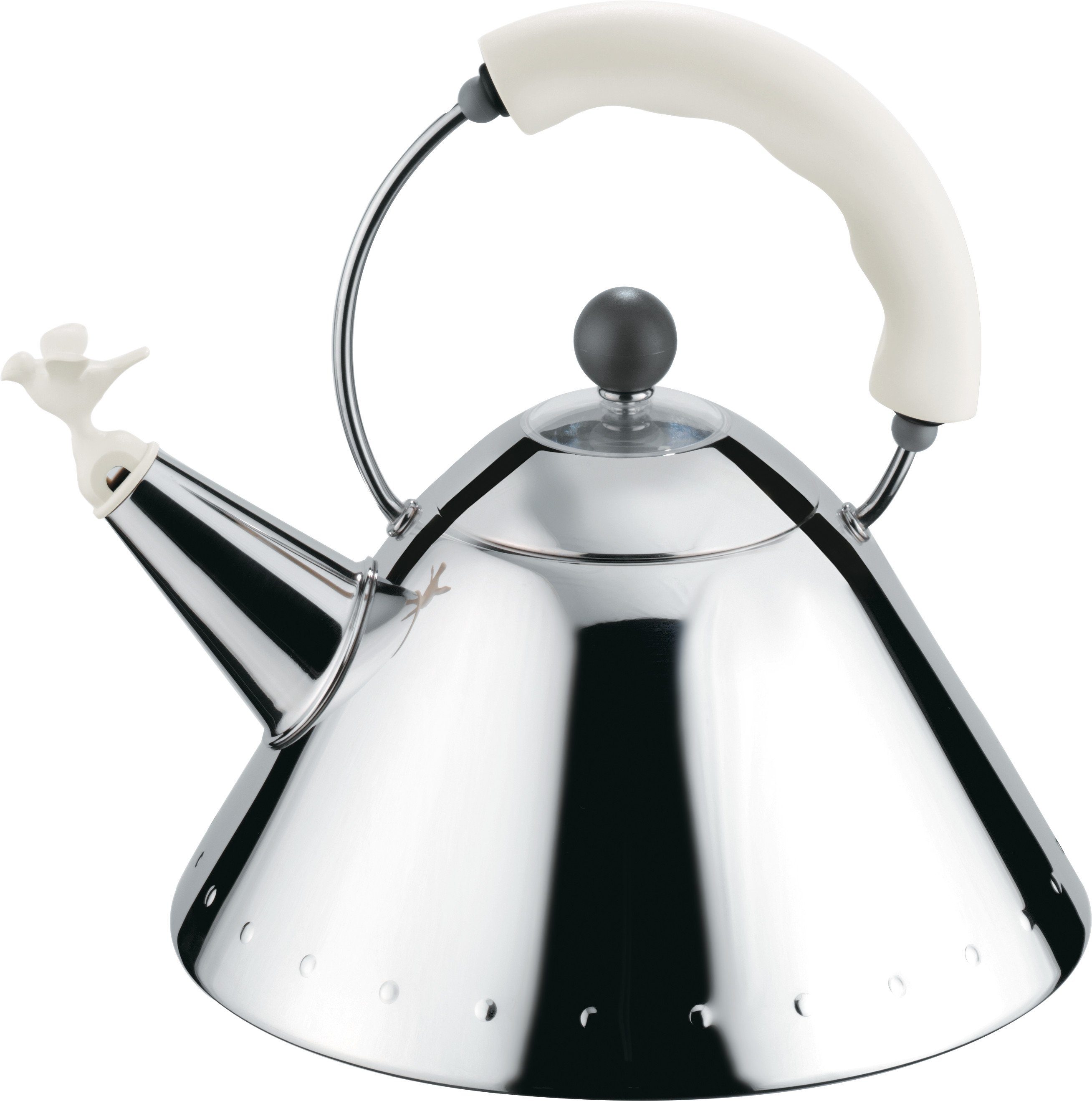 Alessi Wasserkessel 9093 W Weiß, (1-tlg)