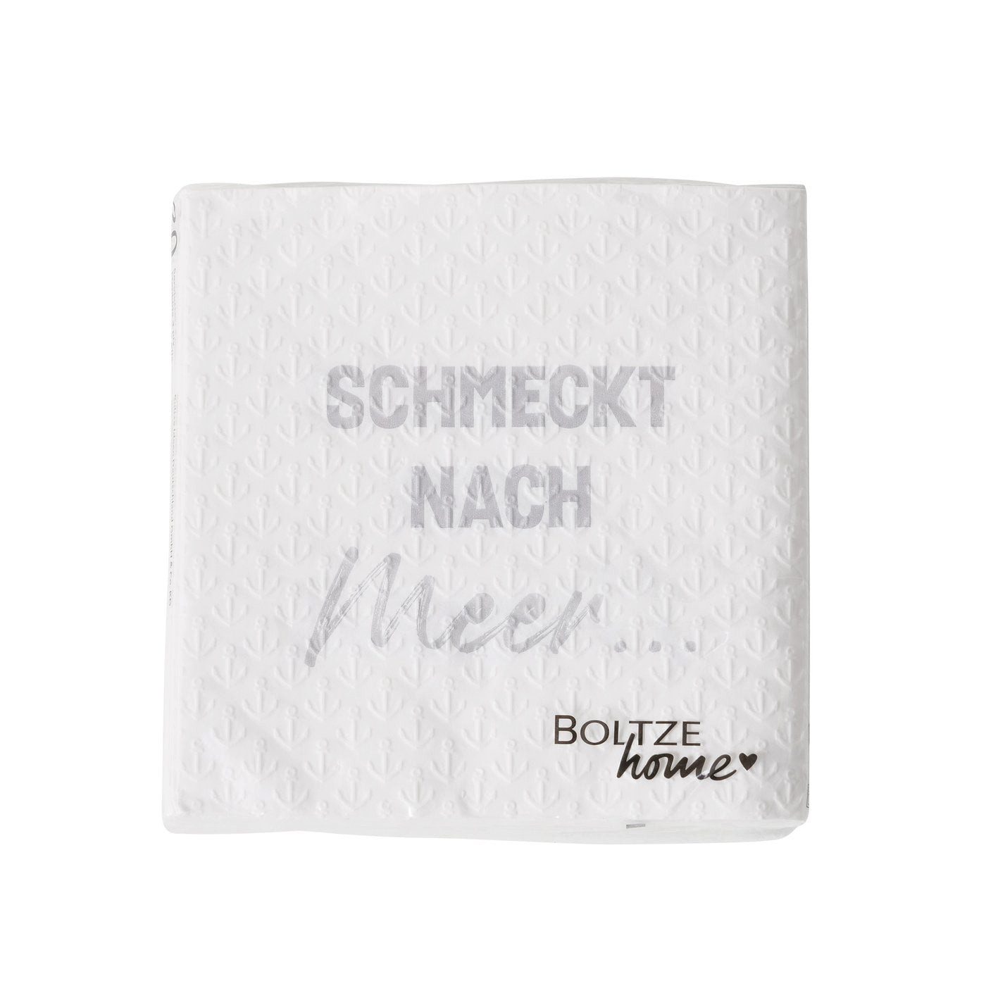 BOLTZE Papierserviette Maritime Servietten Meer sein 16 Stück von Boltze - Serviette mit Spru