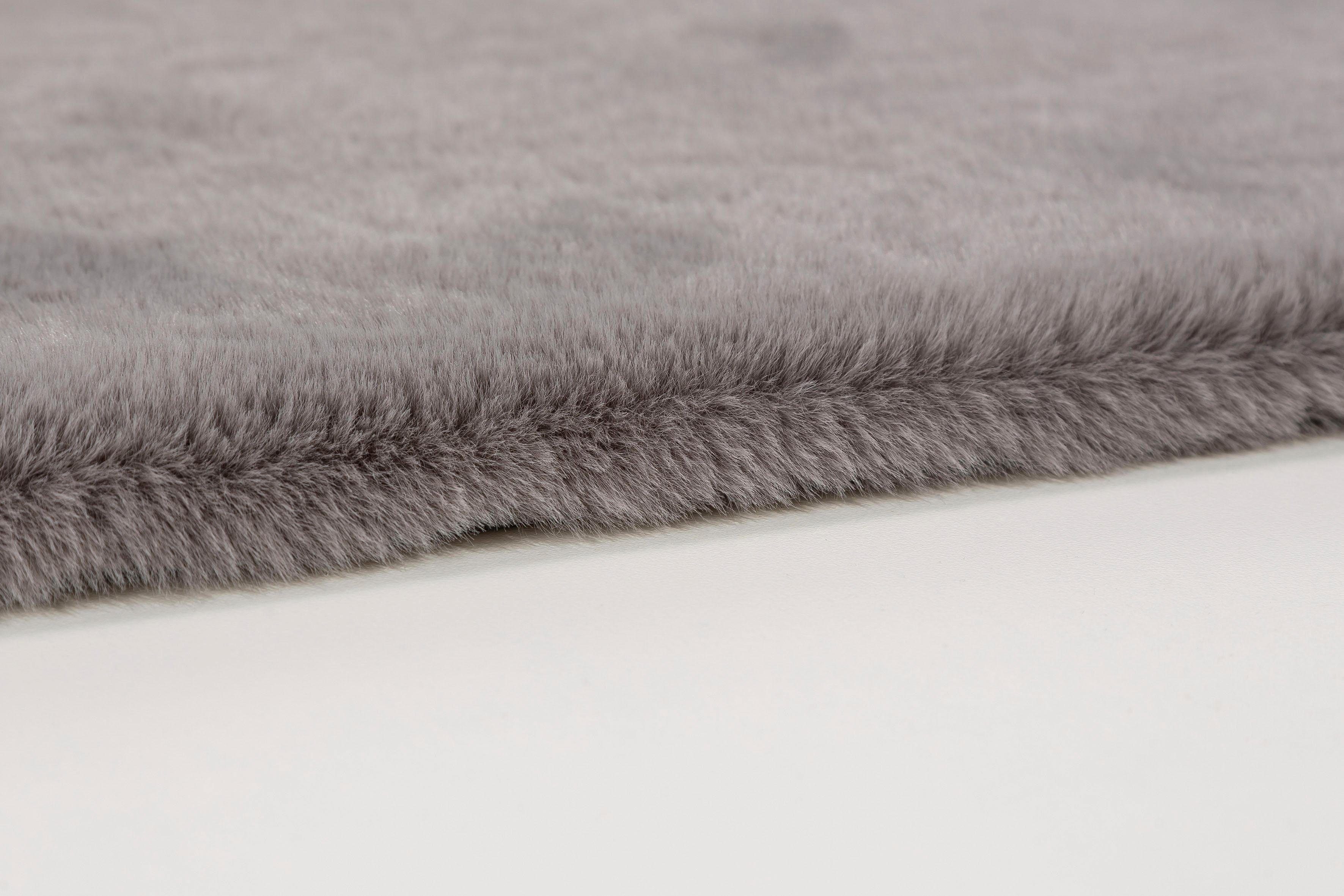 SCHÖNER WOHNEN-Kollektion Badematte Bali, Höhe 29 mm, rutschhemmend beschichtet, fußbodenheizungsgeeignet, Polyester, rechteckig, Fell Haptik, kuschelig, Badezi – Bild 4 von 5