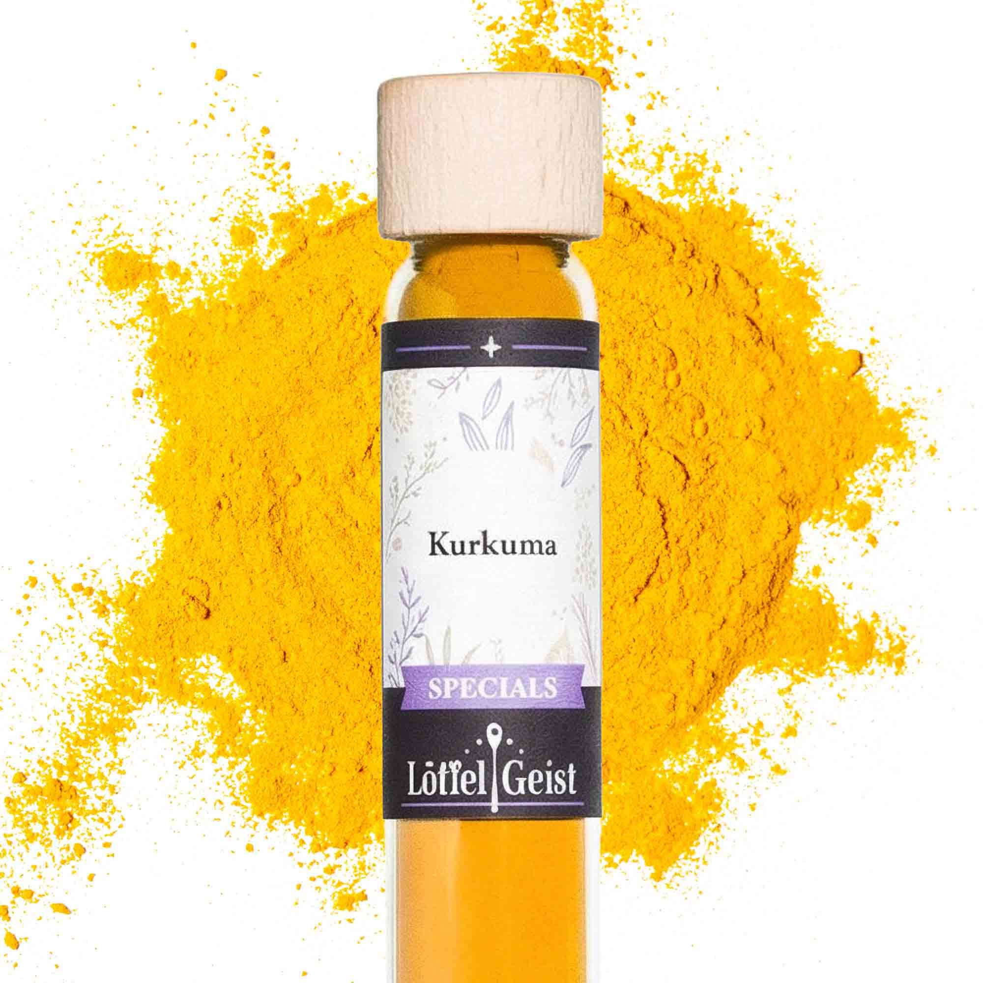 Löffelgeist Gewürz Kurkuma (32g im praktischen Dosierglas)