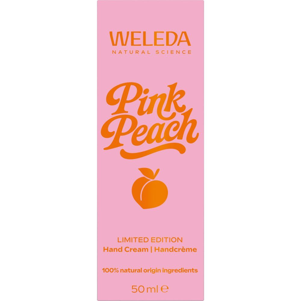 WELEDA Handcreme Pink Peach, Pink, 50 ml