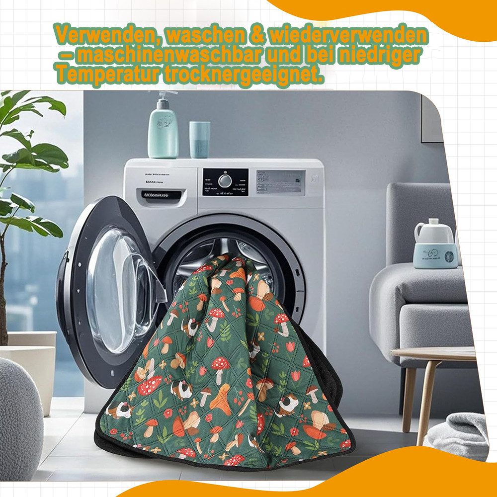 Agger Kleintierkäfig wasserdichte & schnell absorbierende PIPI-Pads für Meerschweinchen, Meerschweinchen Decken waschbar, für Käfig, Boden, Sofa