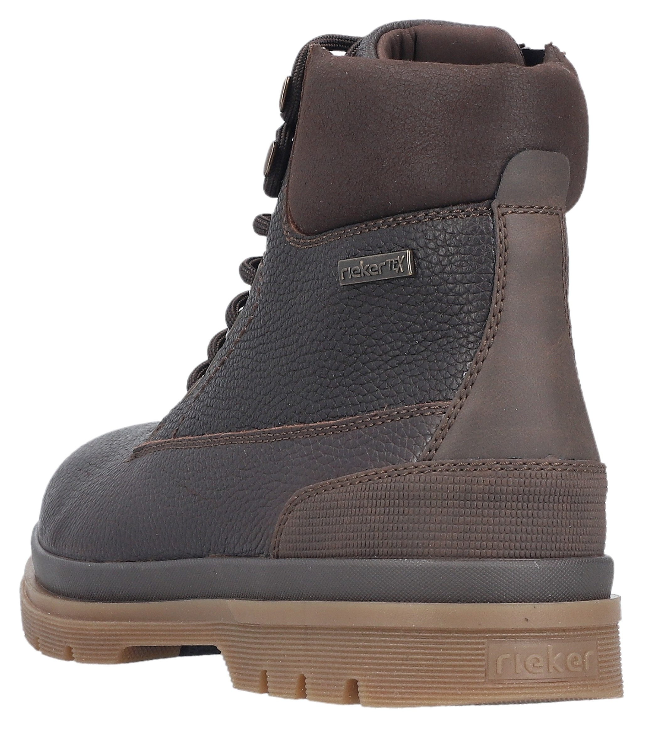 Rieker Winterstiefelette Winterboots, Schnürboots, Profilsohle, mit günstig online kaufen