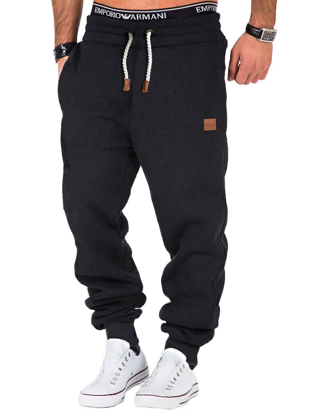 REPUBLIX Jogginghose STANLEY Herren Basic Sporthose Trainingshose