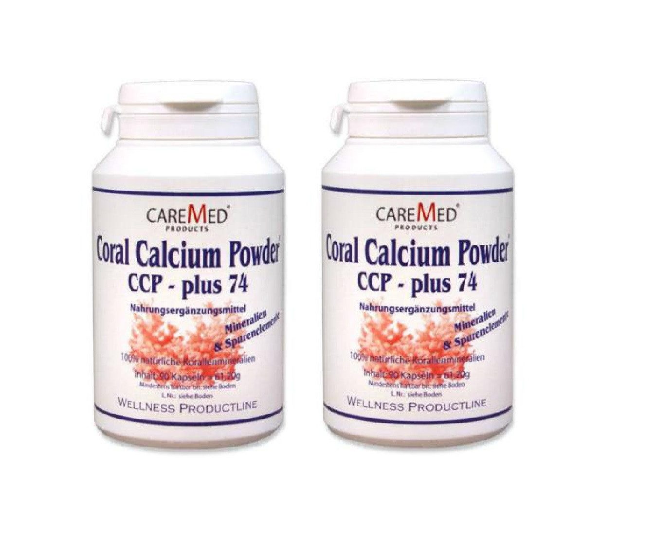 CareMed Körperpflegemittel Coral Calcium Powder CCP - plus 74