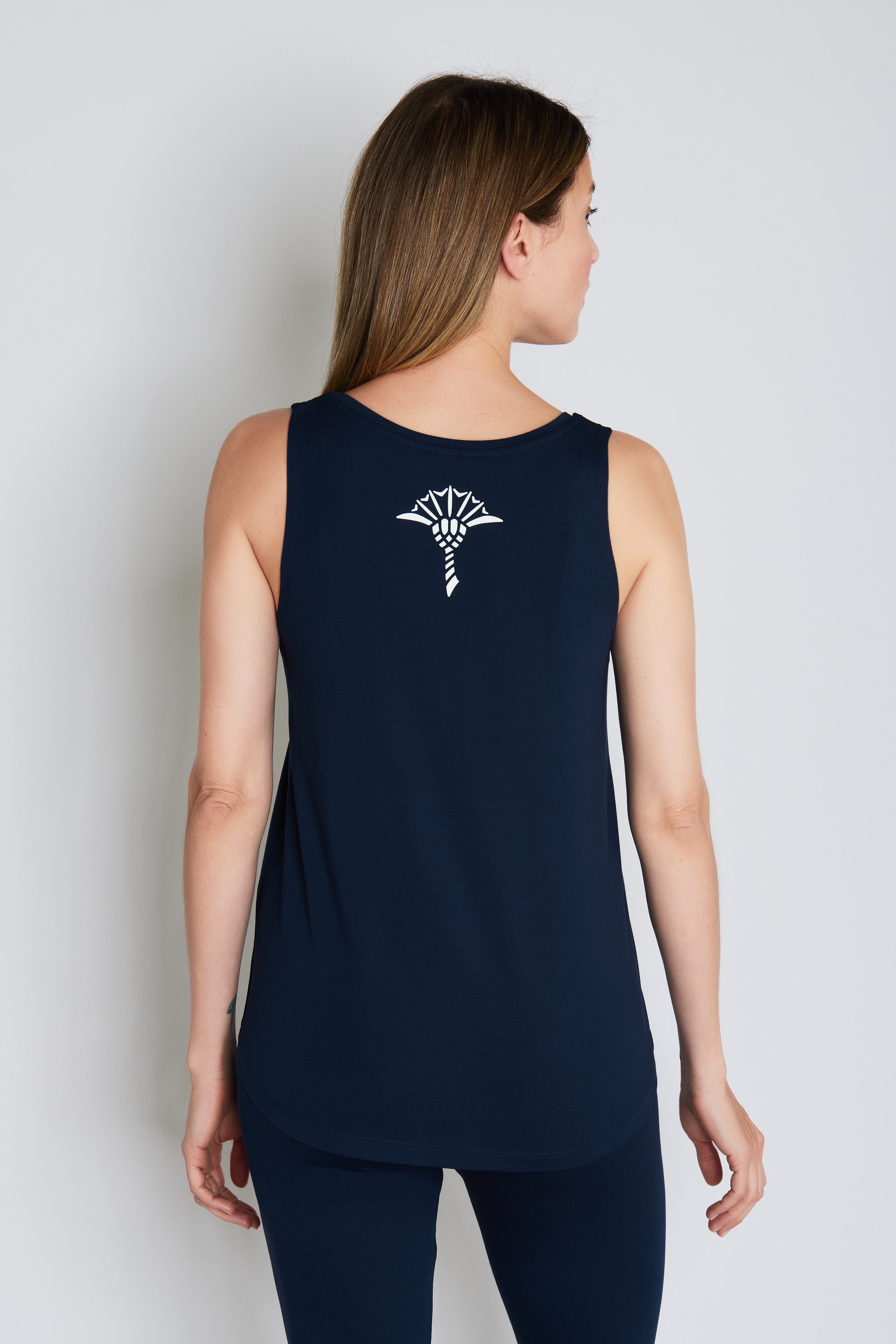 JOOP! Yogashirt Move ärmellos, V-Ausschnitt