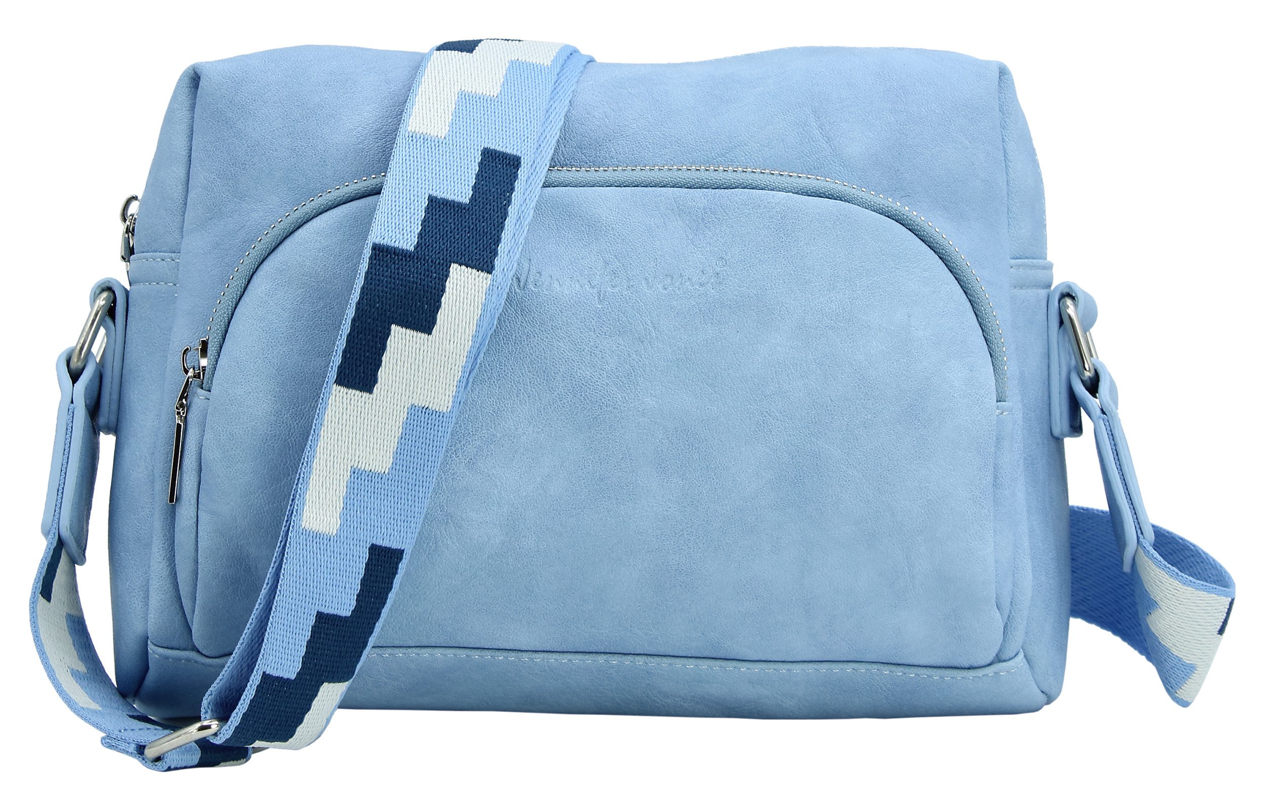 Schultertasche Modische Damen Umhängetasche – Crossbody Bag mit gewebtem Schultergurt