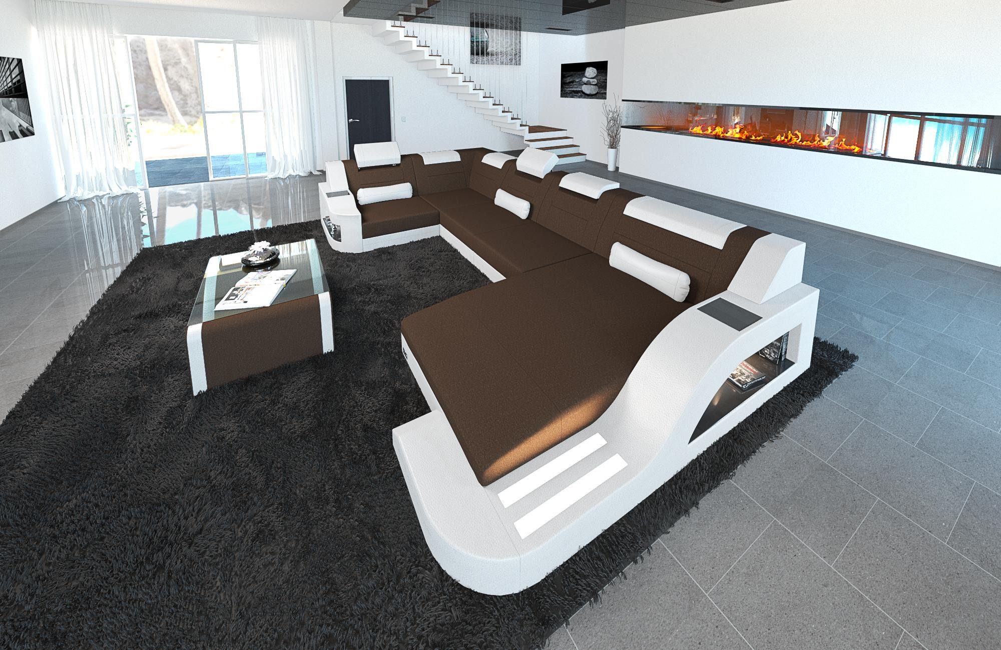 Sofa Dreams Wohnlandschaft Stoffsofa Couch Stoff günstig online kaufen