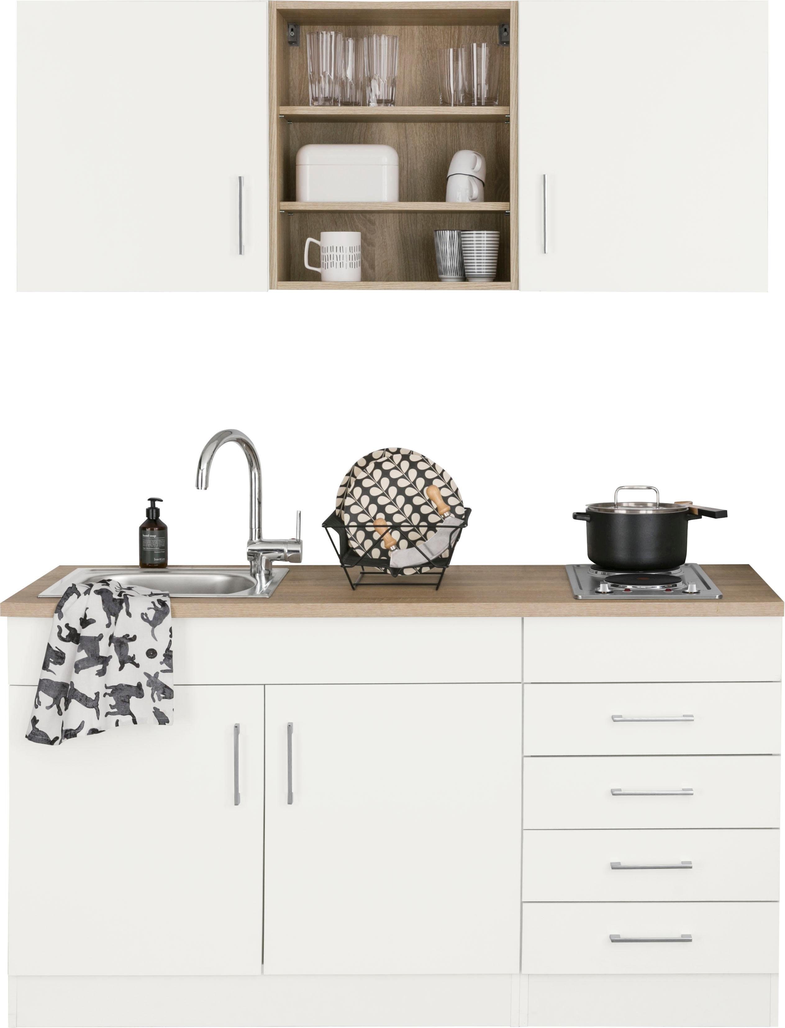 KOCHSTATION Pantryküche KS-Mali, Breite 150 cm, günstig online kaufen