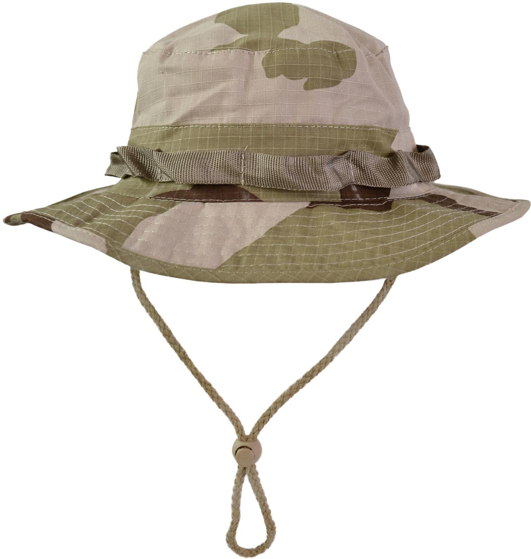 normani Outdoorhut Boonie Hat Boondock Buschhut Safari Hut Sommenschutzhut Sonnenhut Army Mütze 3-Color-Desert | Hüte