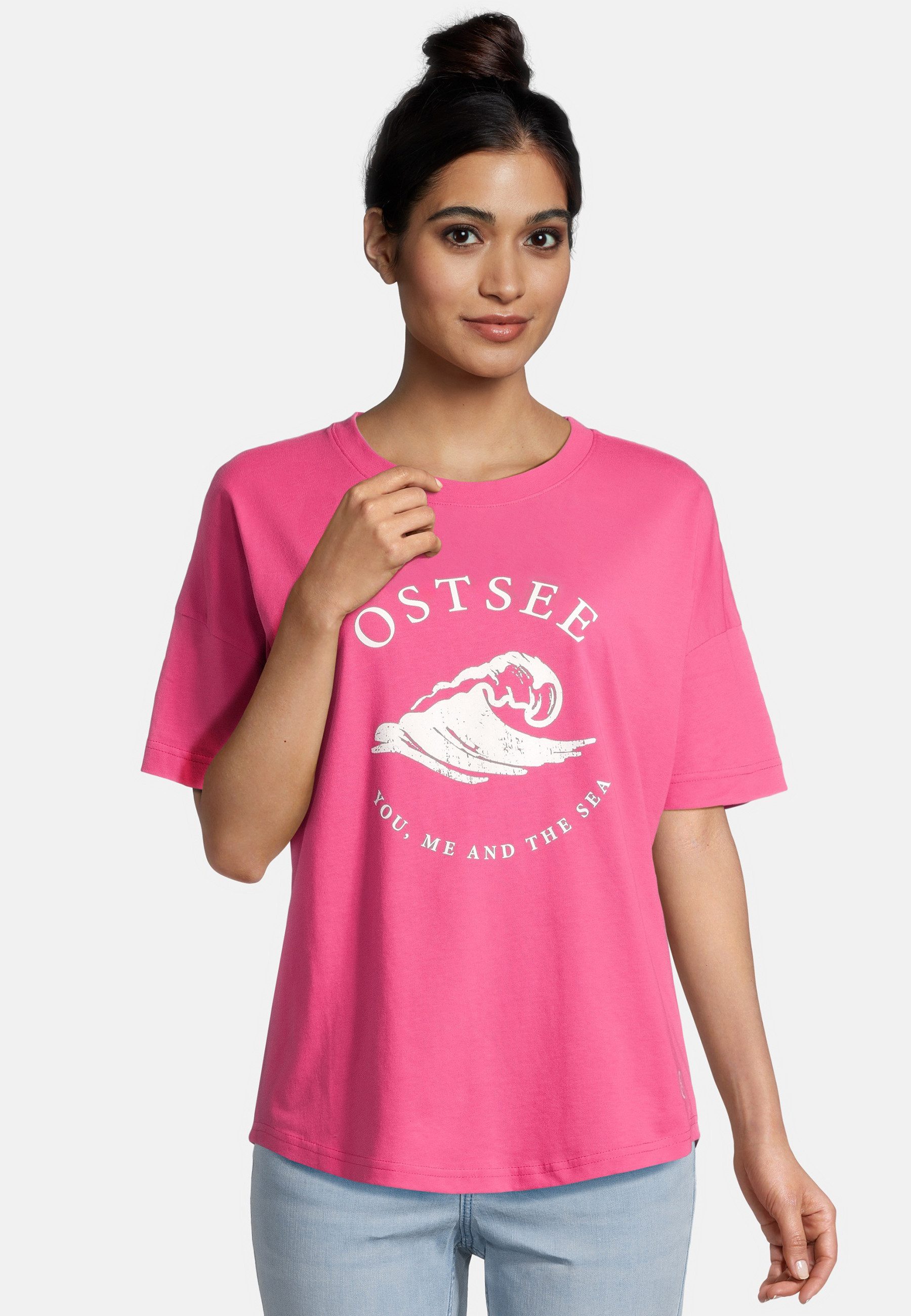 salzhaut T-Shirt FIPSIE Ostsee Damen Oversized Endlich wieder Sommer! beque günstig online kaufen