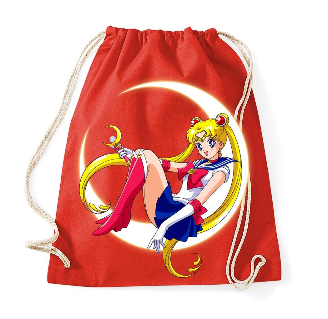 Blondie & Brownie Turnbeutel aus Baumwolle Fun Comic Sailor Moon Anime Manga