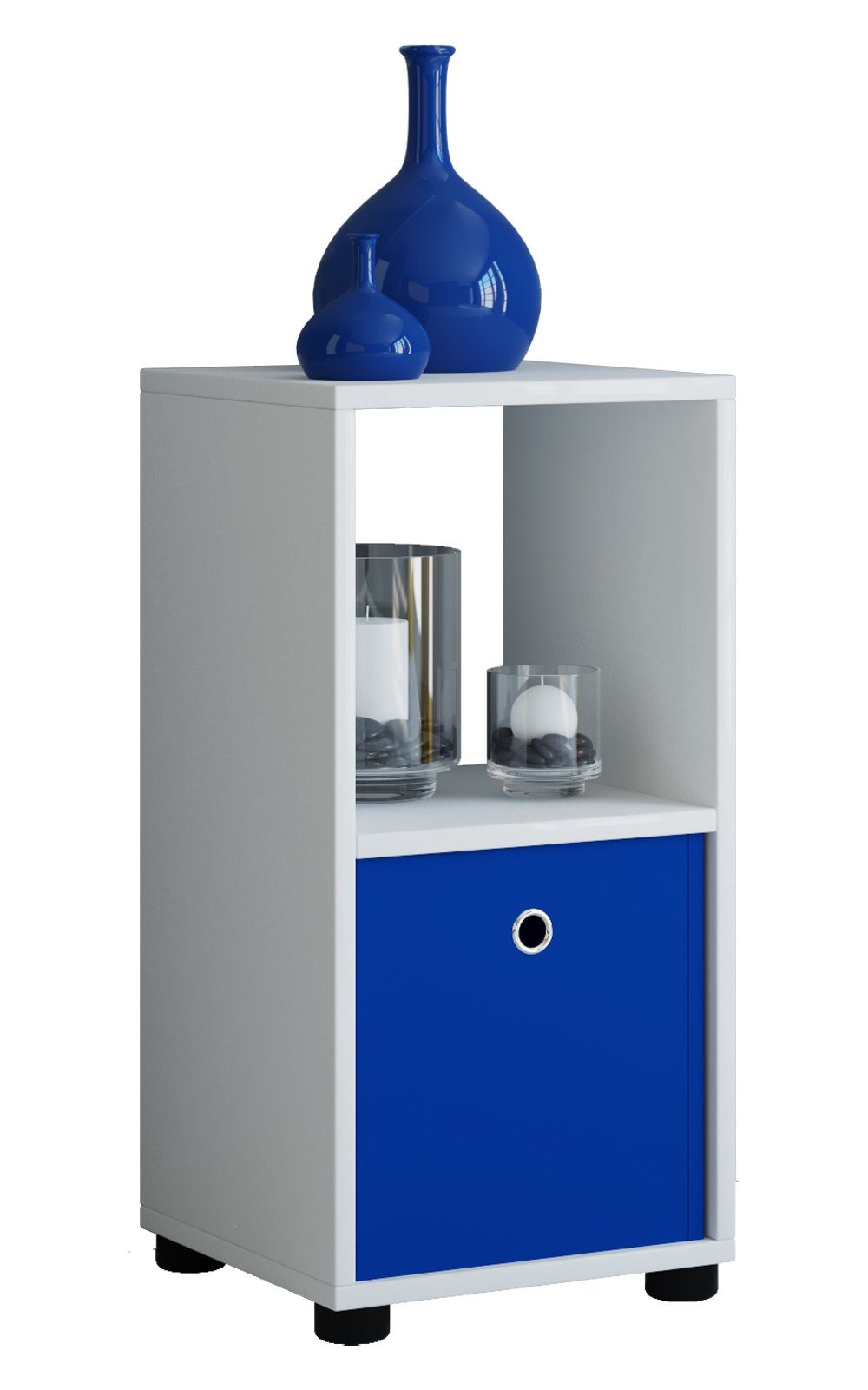 Midischrank Holz Badmöbel Midischrank Badregal Benos-2