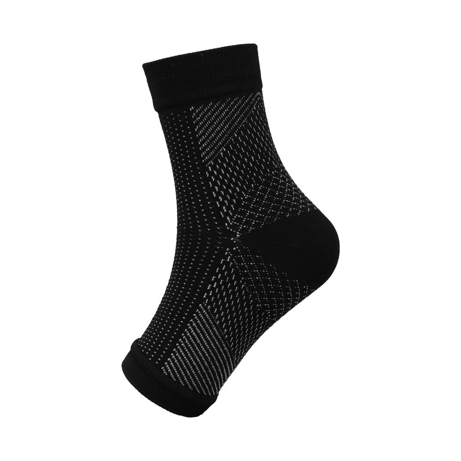 FIDDY Socken 2 Paar orthopädische Kompressionsstrümpfe zur Knöchelunterstützung