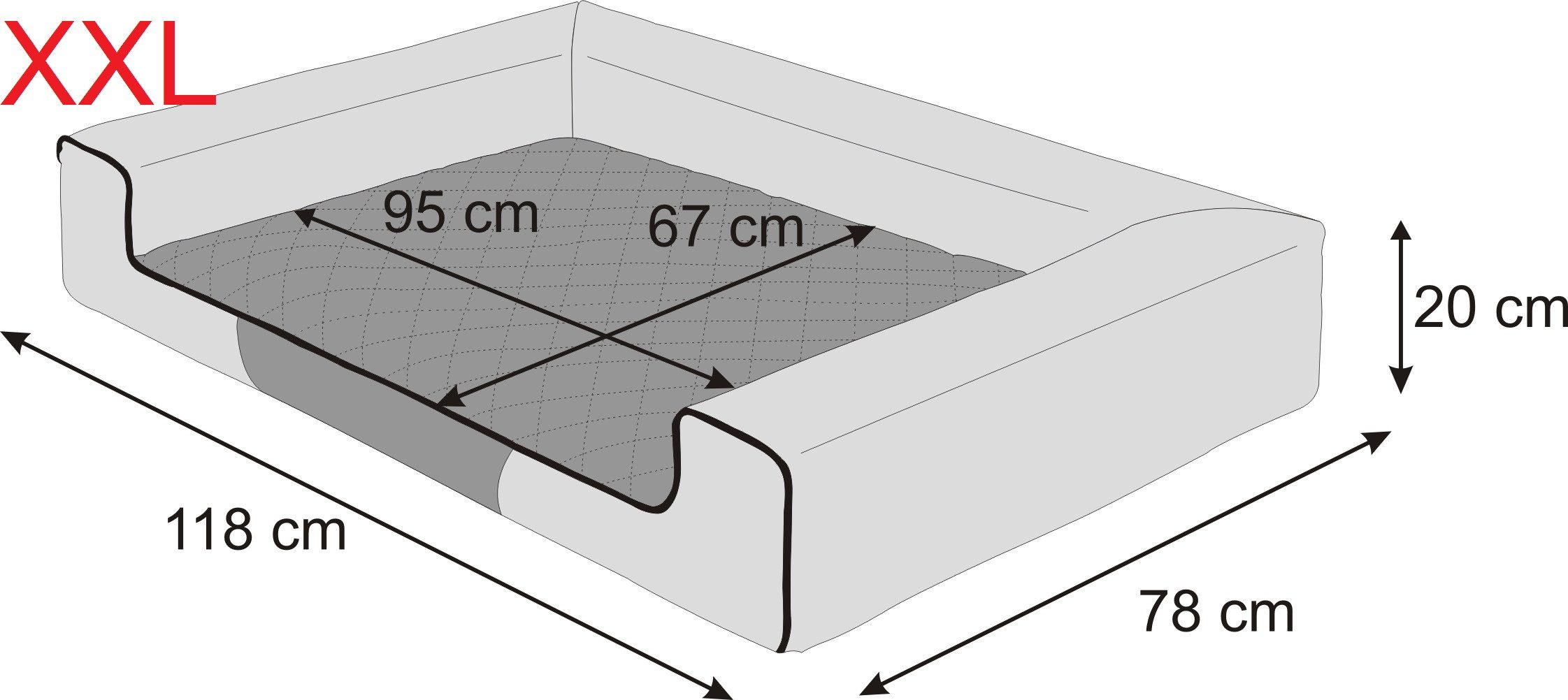 Hobbydog Tierbett Hundebett Schlafplatz Hundekissen Hundesofa günstig online kaufen