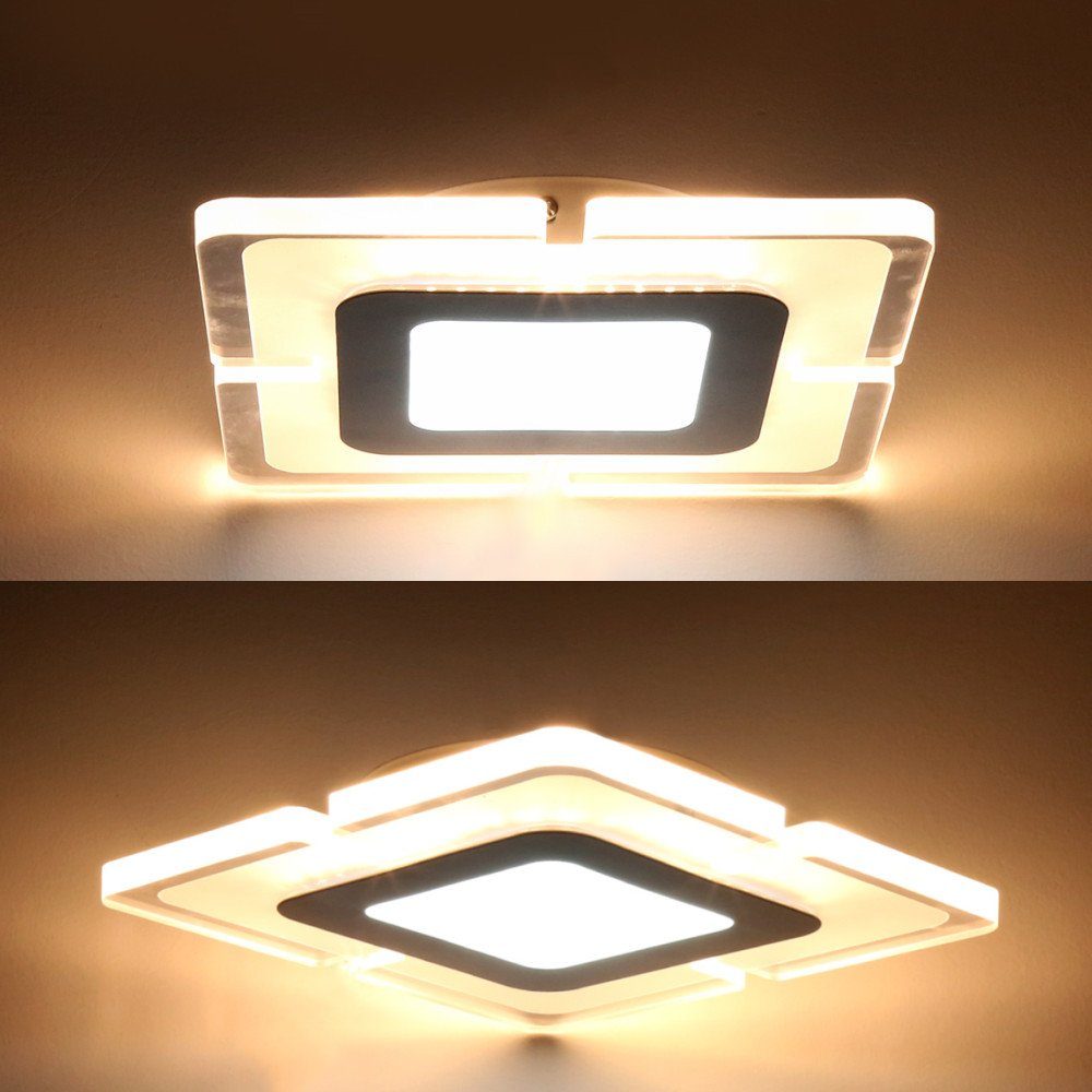 LETGOSPT Deckenleuchte 18W Ultraslim Panel Deckenlampe günstig online kaufen