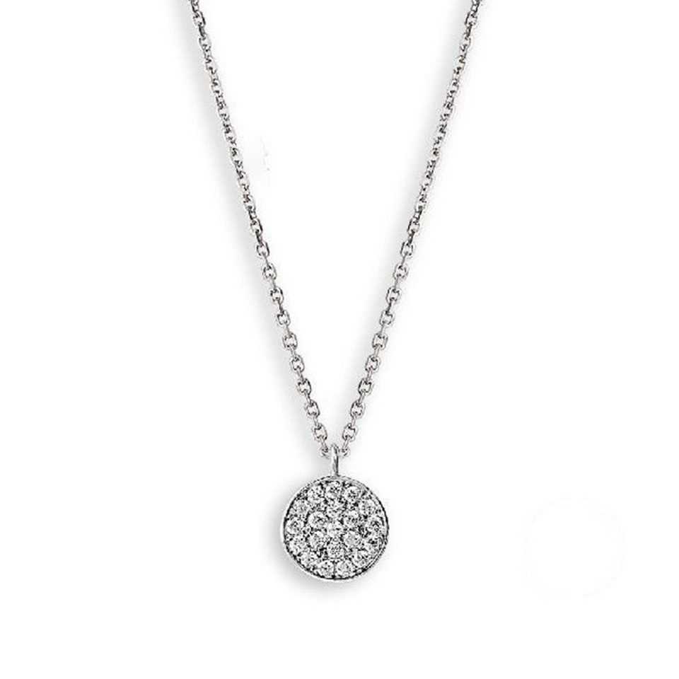 XENOX Kette mit Anhänger XENOX Kette Damen "Crazy Daisy - Lucky Ones" silberfarben XS1639