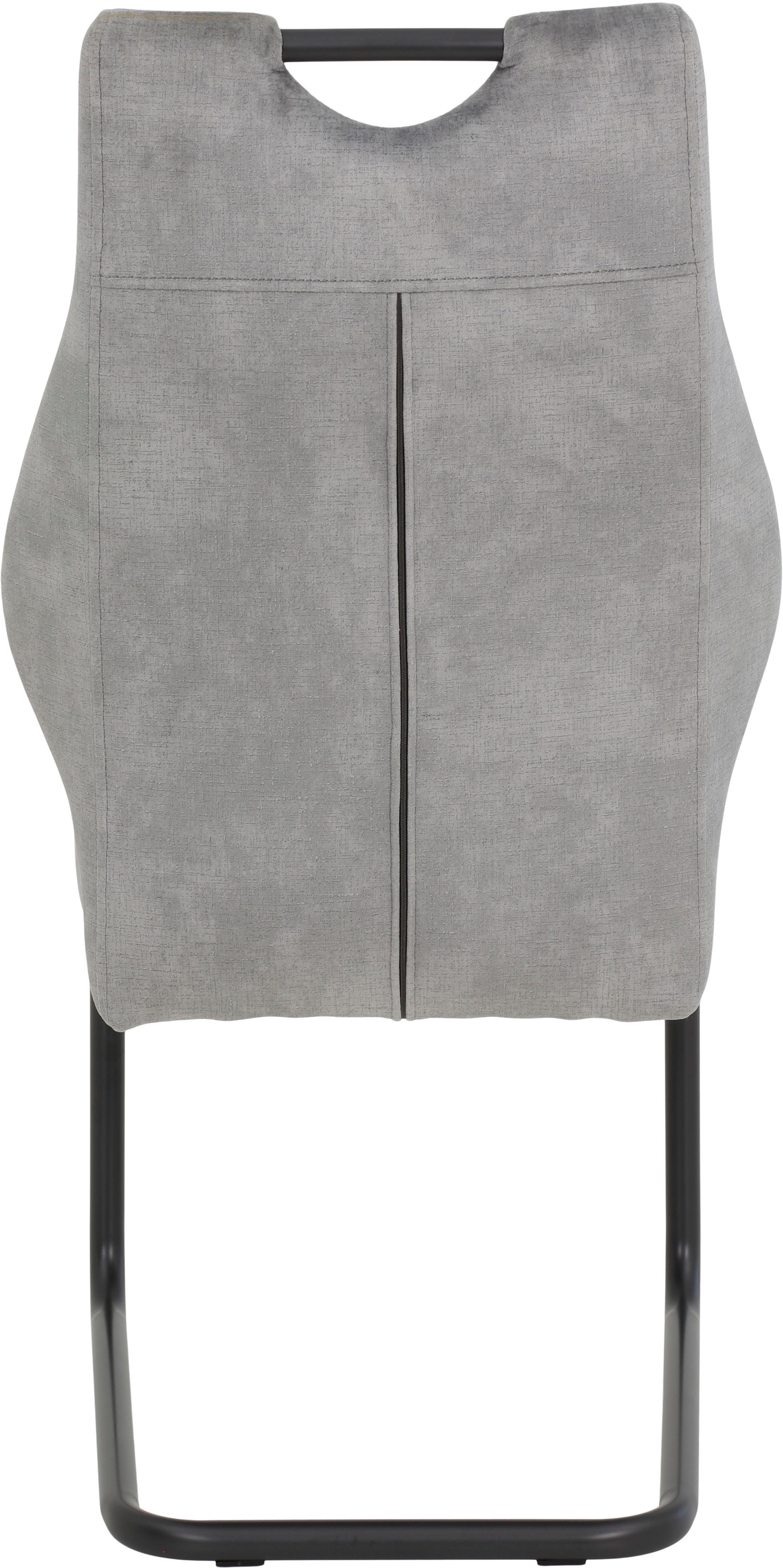 HELA Esszimmerstuhl Linda S Schwingstuhl (Set, 4 St), mit Taschenfederkern Sitz, mit 140KG belastbar, Freischwinger – Bild 5 von 5