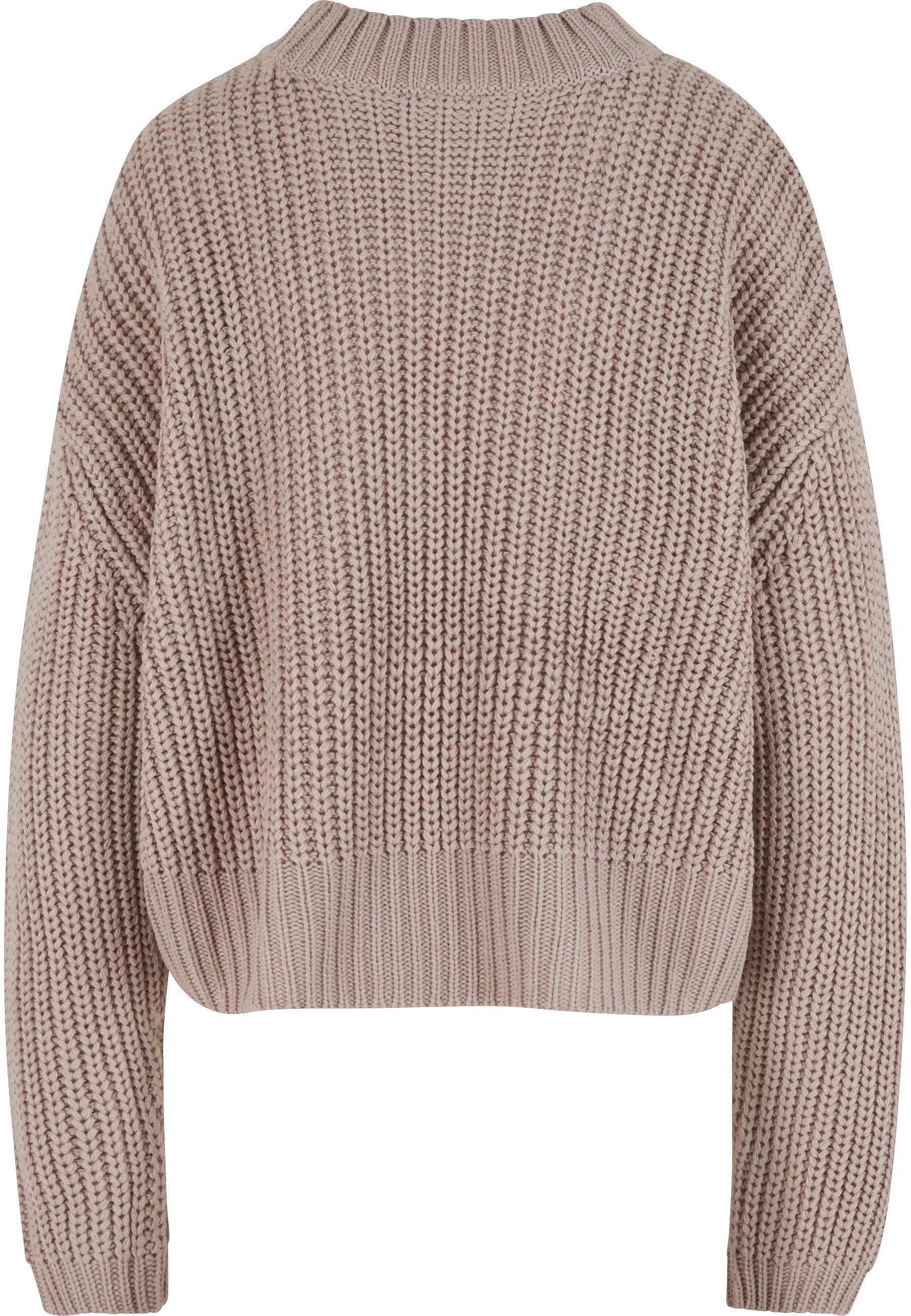 URBAN CLASSICS Fleecepullover Urban Classics Ladies Wide Basic Oversized Sw günstig online kaufen