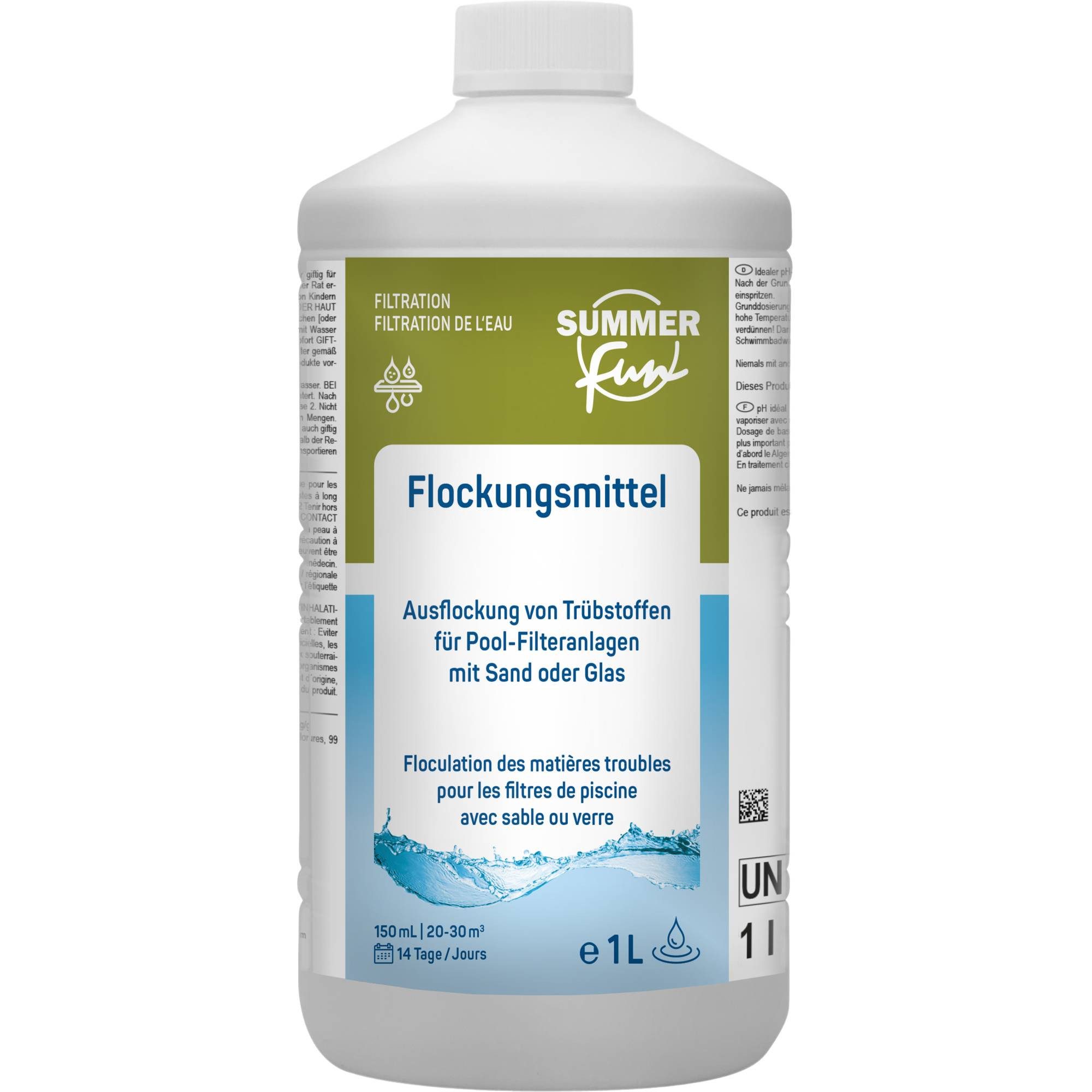 SUMMER FUN Poolpflege Summer Fun Flockungsmittel - 1 Liter