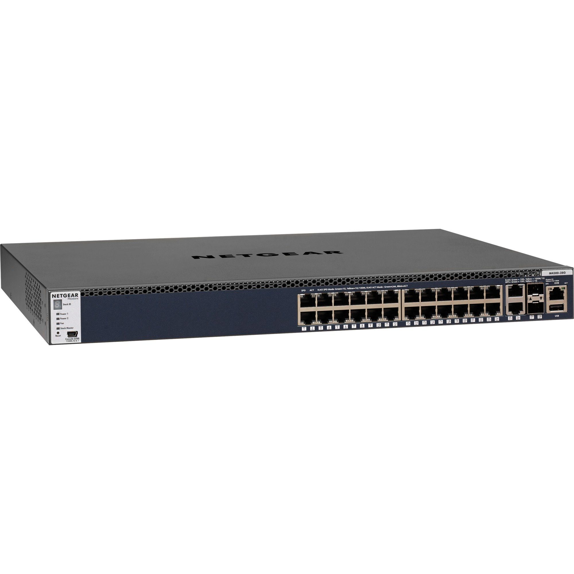 NETGEAR Netgear M4300-28G, Switch Netzwerk-Switch