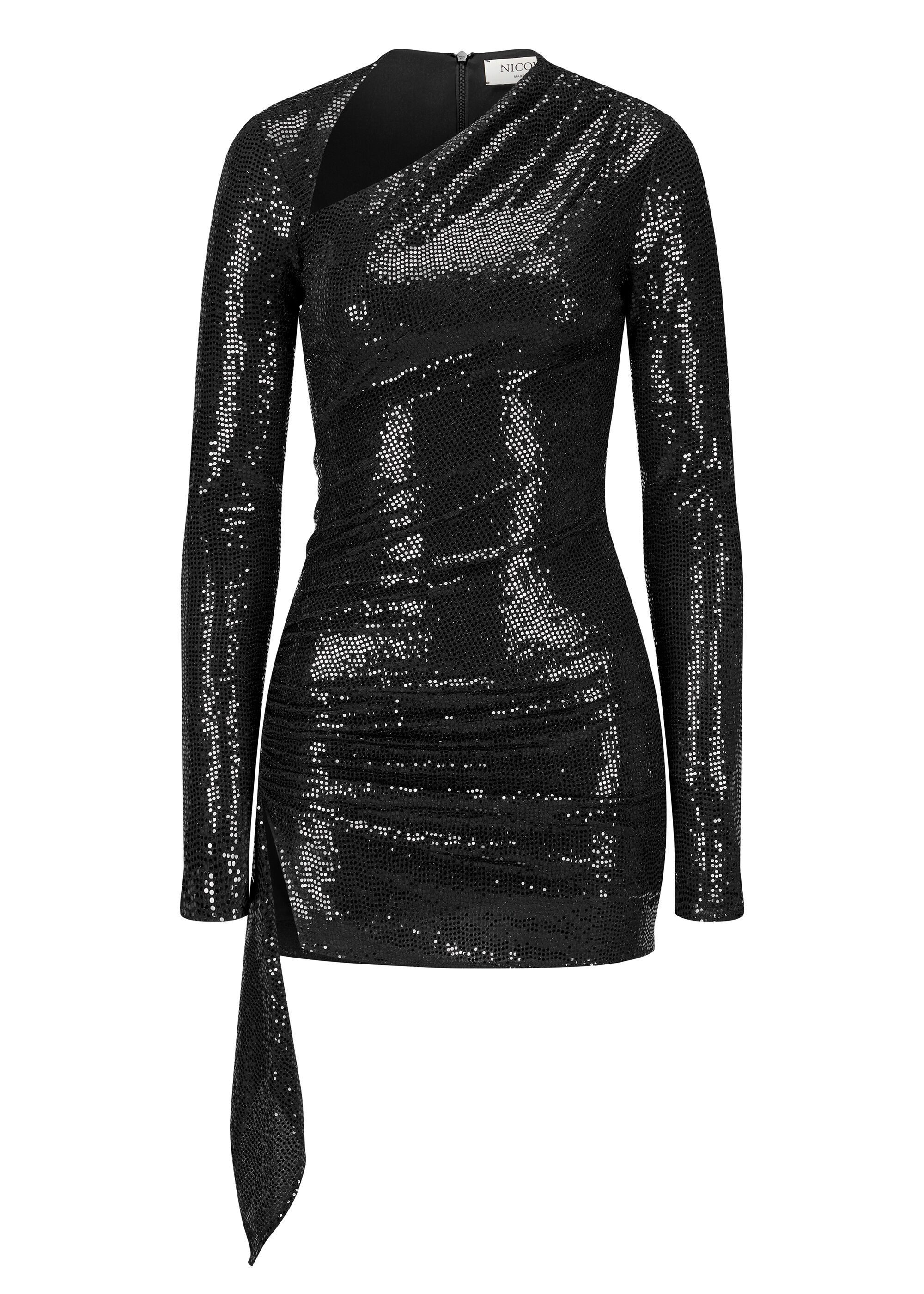 Nicowa A-Linien-Kleid ANILOWA (1-tlg) aus Hotfix-Jersey günstig online kaufen