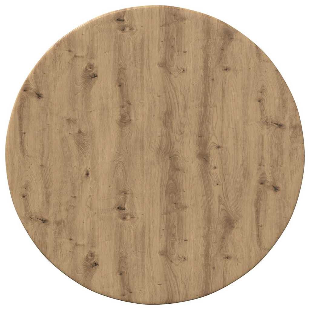 vidaXL Tischplatte 40 x 1,5 cm Tischplatte ohne Beine Eiche handwerklich 40x40x15 cm Span