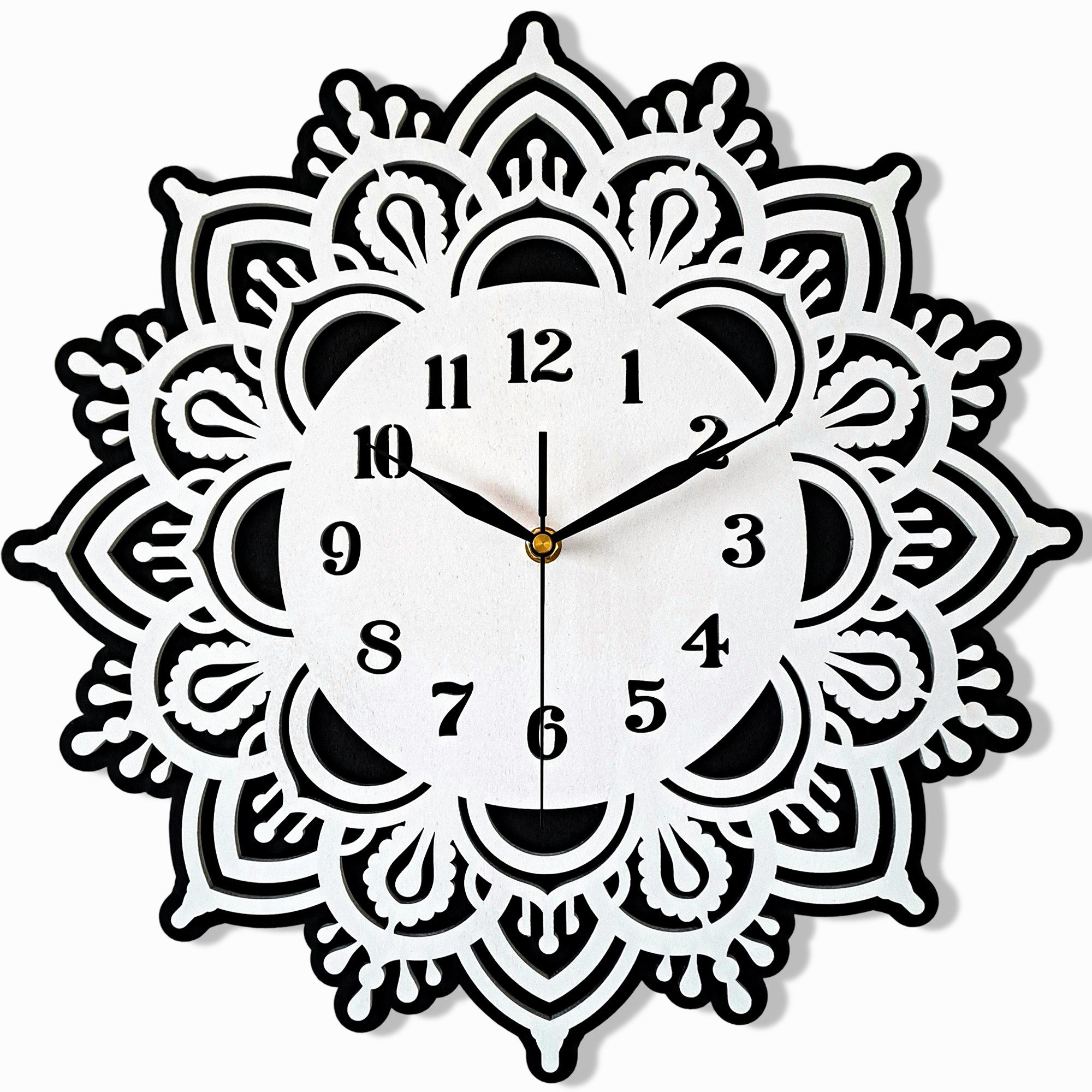 ORNAMENTI Wanduhr Grosse, modern, holz, hingucker günstig online kaufen