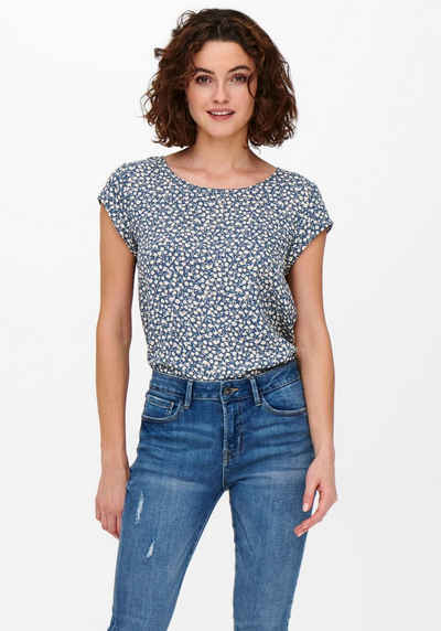 ONLY Shirtbluse ONLVIC S/S AOP TOP NOOS PTM mit Print