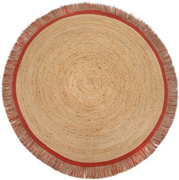 Teppich KAHANA, FLAIR RUGS, rund, Höhe: 2 mm, Handgemacht