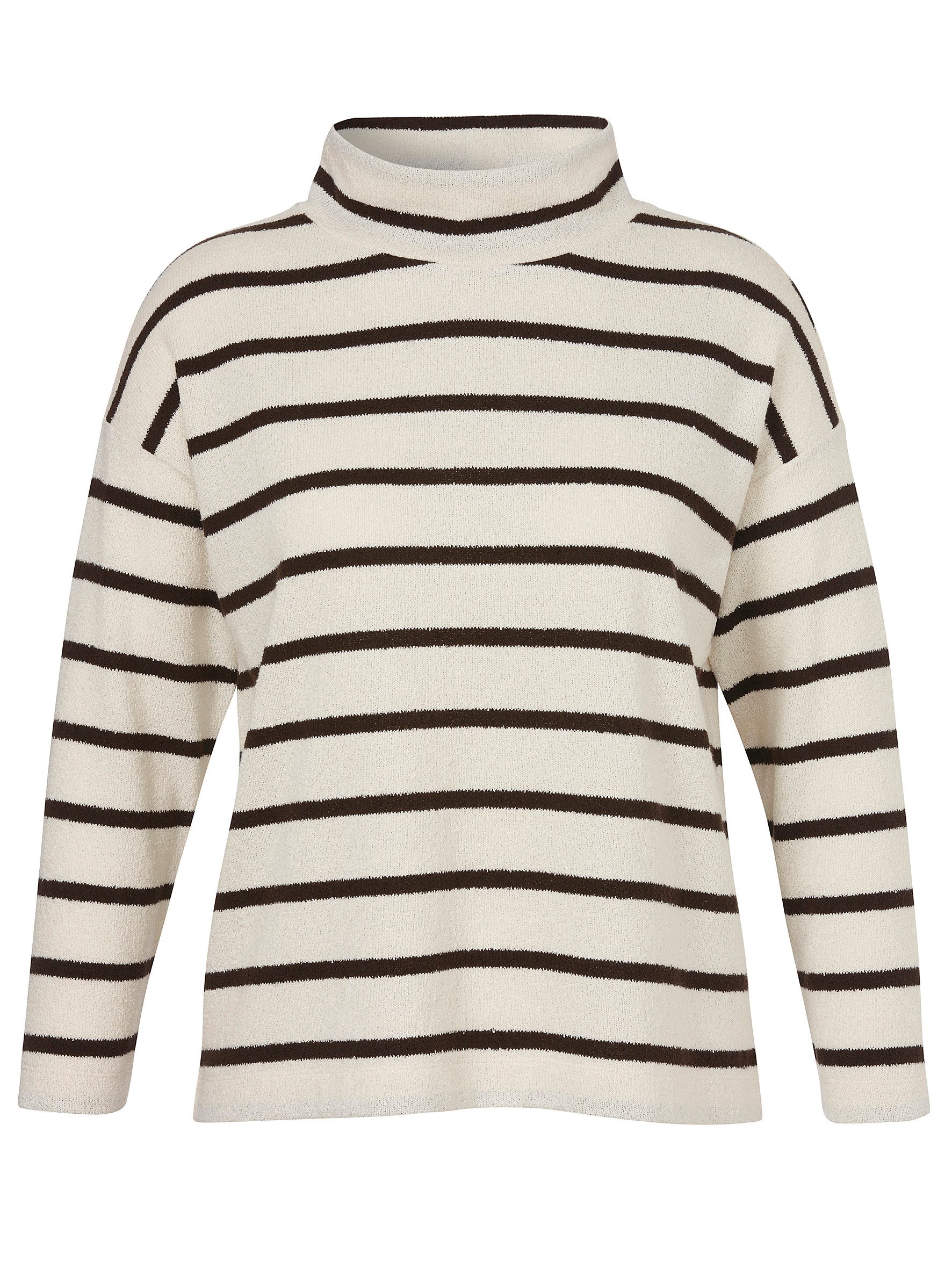 VIA APPIA Sweatshirt Sweatshirt Kragen 1/1 Arm