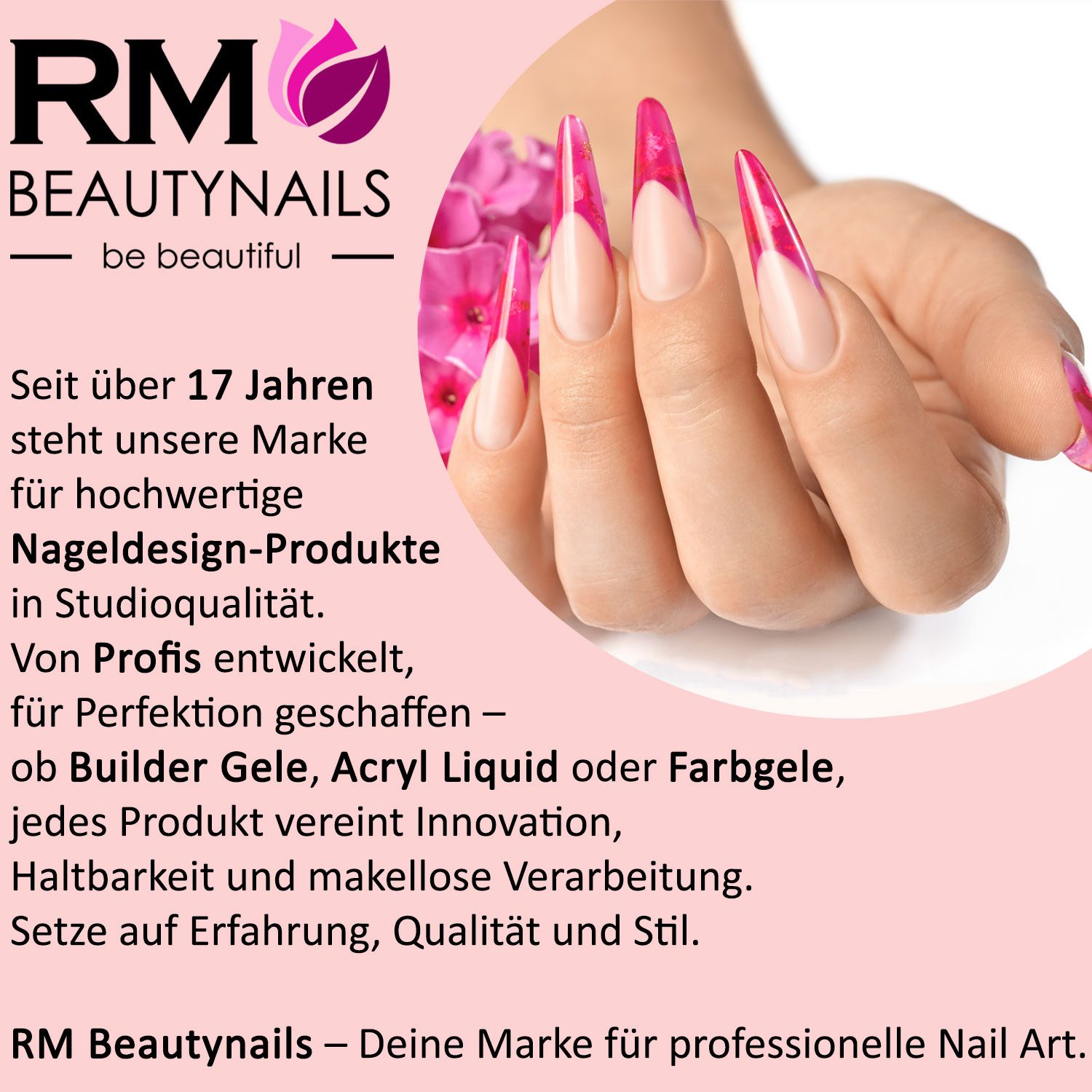 RM Beautynails UV-Gel Quick Finish Flex UV Led Gel HEMA Frei Glanzgel Versiegelung Nails, keine Schwitzschicht, Nageldesign, Finishgel – Bild 5 von 5