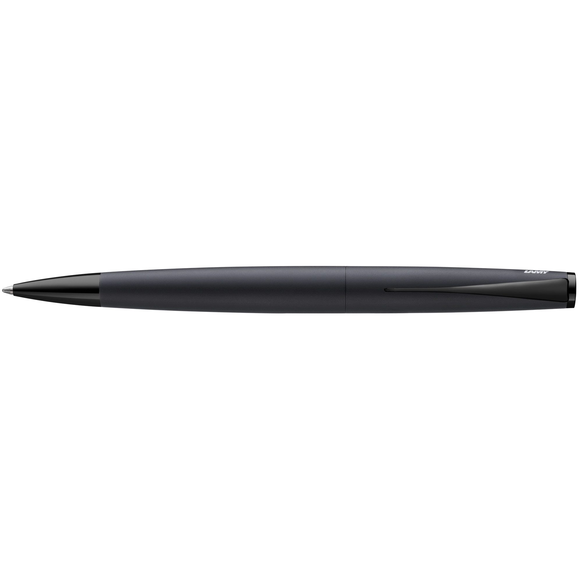 LAMY Kugelschreiber LAMY studio lx-all-black Kugelschreiber Edelstahl Clip Großraummine M