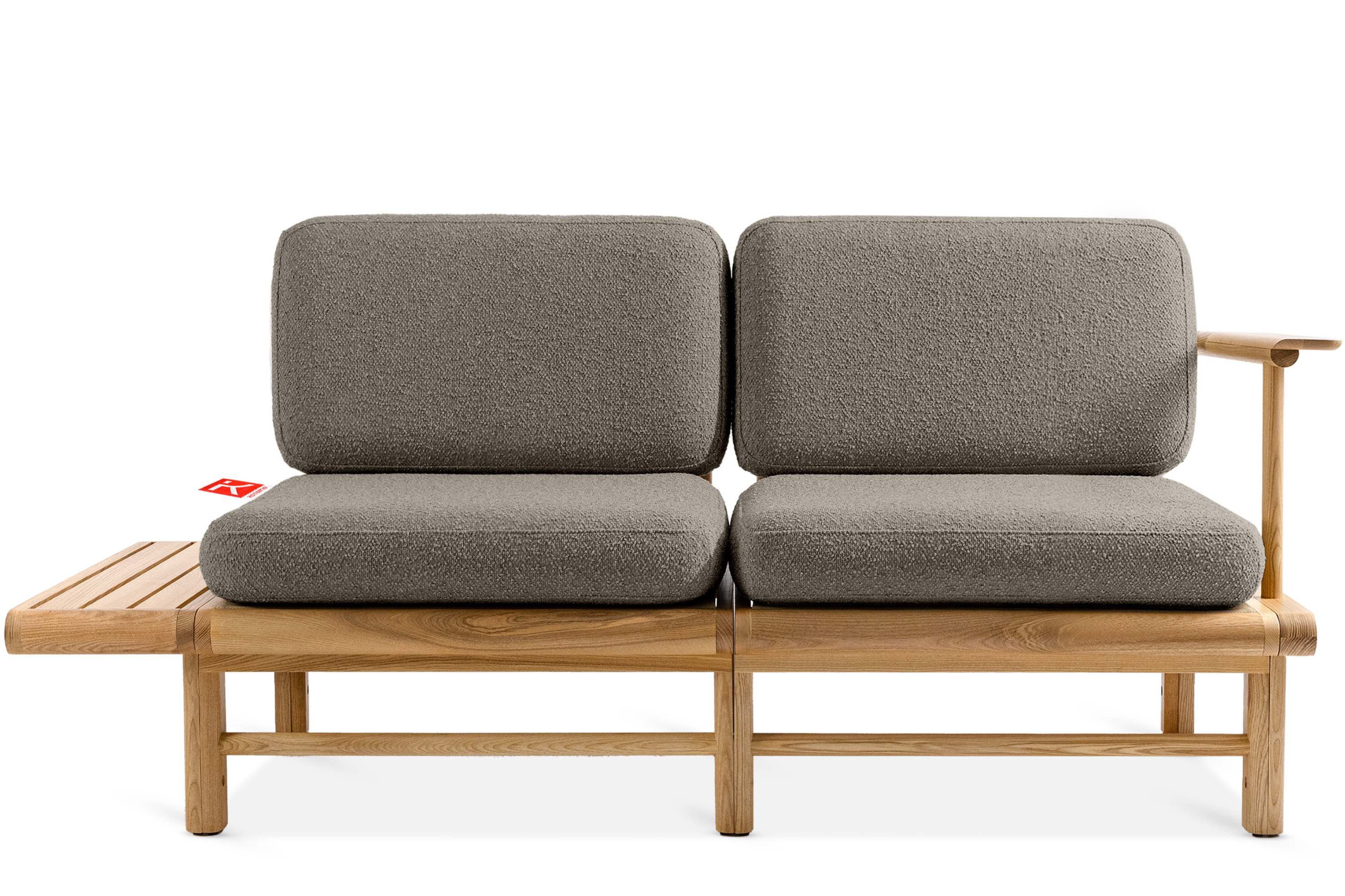 KONSIMO® Sofa ATREDA Gartensofa 2-Sitzer, mit günstig online kaufen