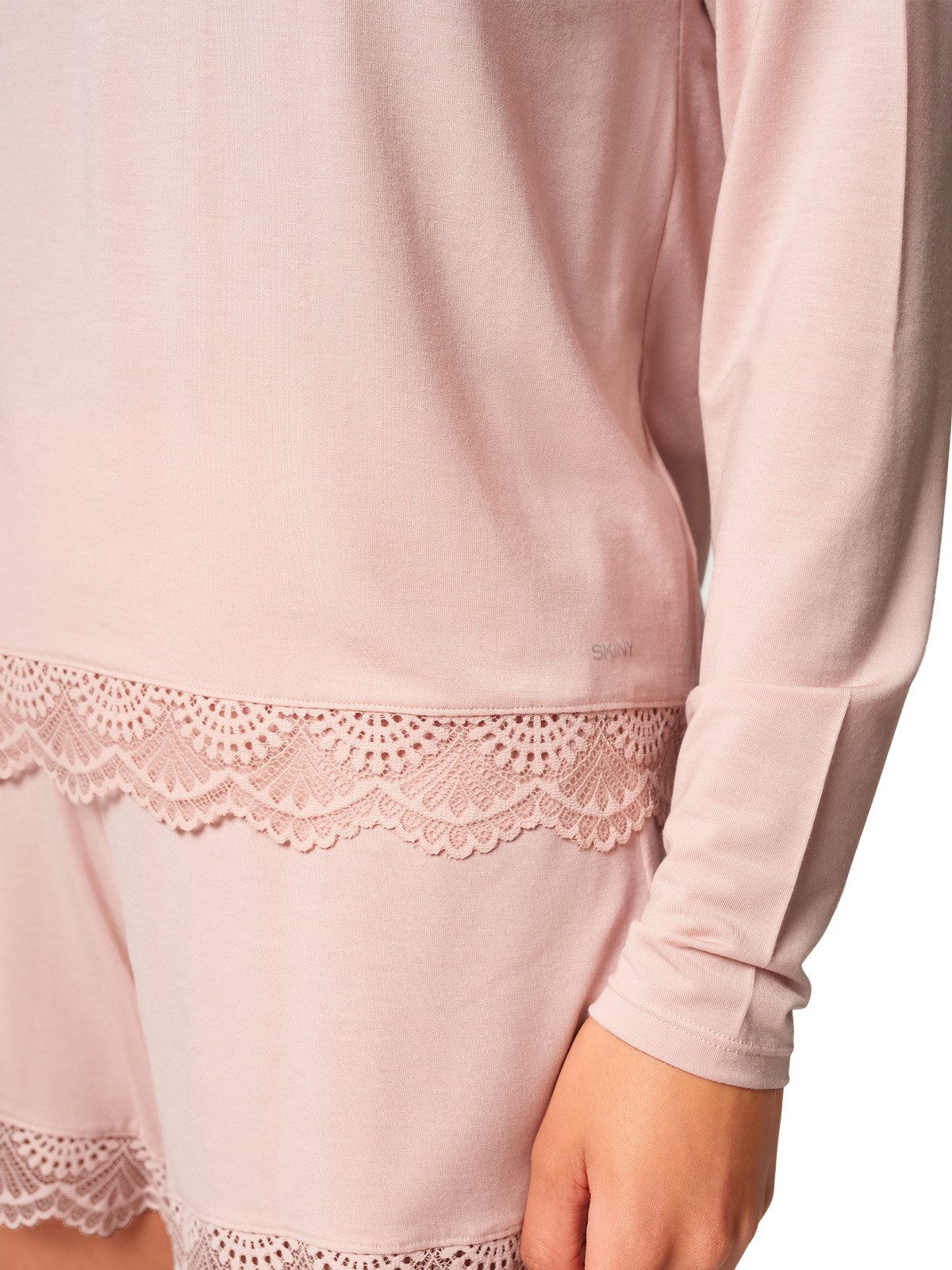 Skiny T-Shirt Damen Shirt langarm Night In Mix & Match (Stück, 1-tlg) günstig online kaufen