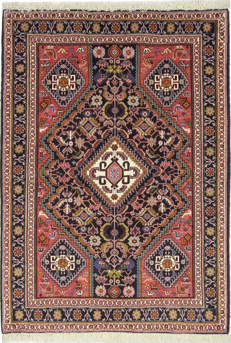 Orientteppich Ghashghai 111x157 Handgeknüpfter Orientteppich / Perserteppich, Nain Trading, rechteckig, Höhe: 12 mm