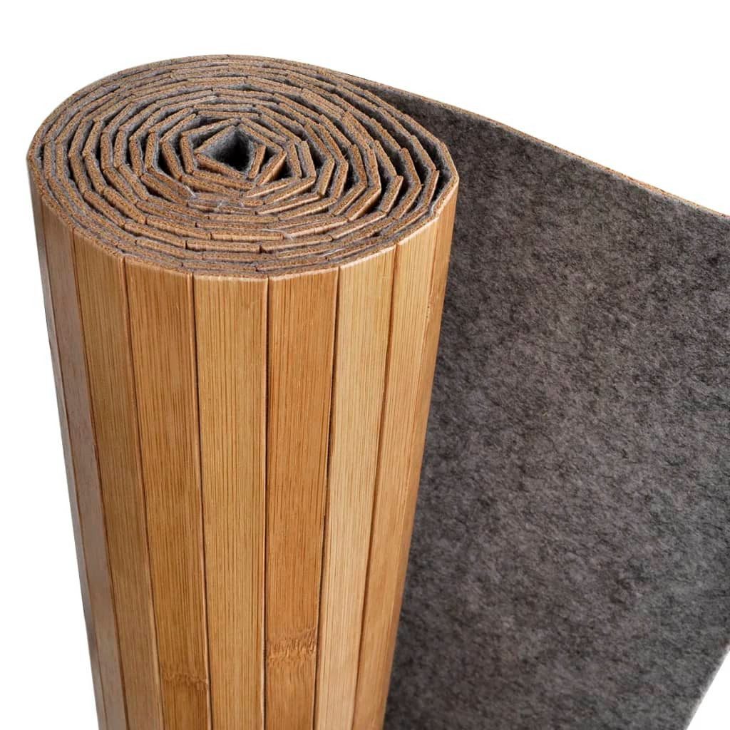 vidaXL Raumteiler, Paravent Bambus Natur 250x165 cm