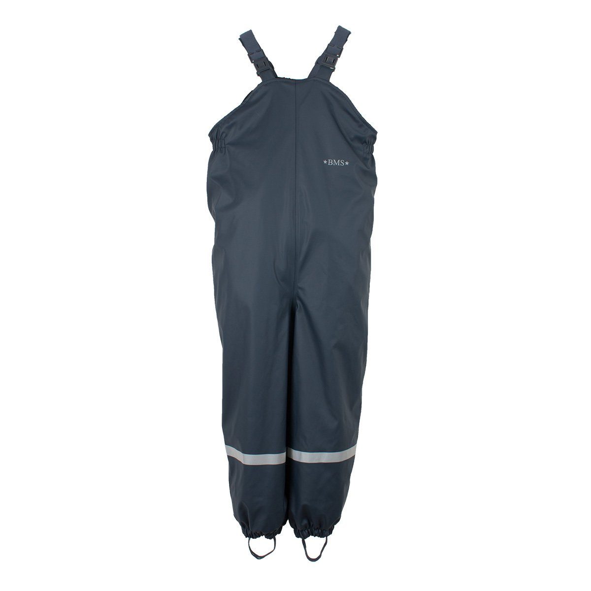 BMS Schneelatzhose Thermo Buddelhose mit Fleece Futter 100% wasserdicht & pflegeleicht marine